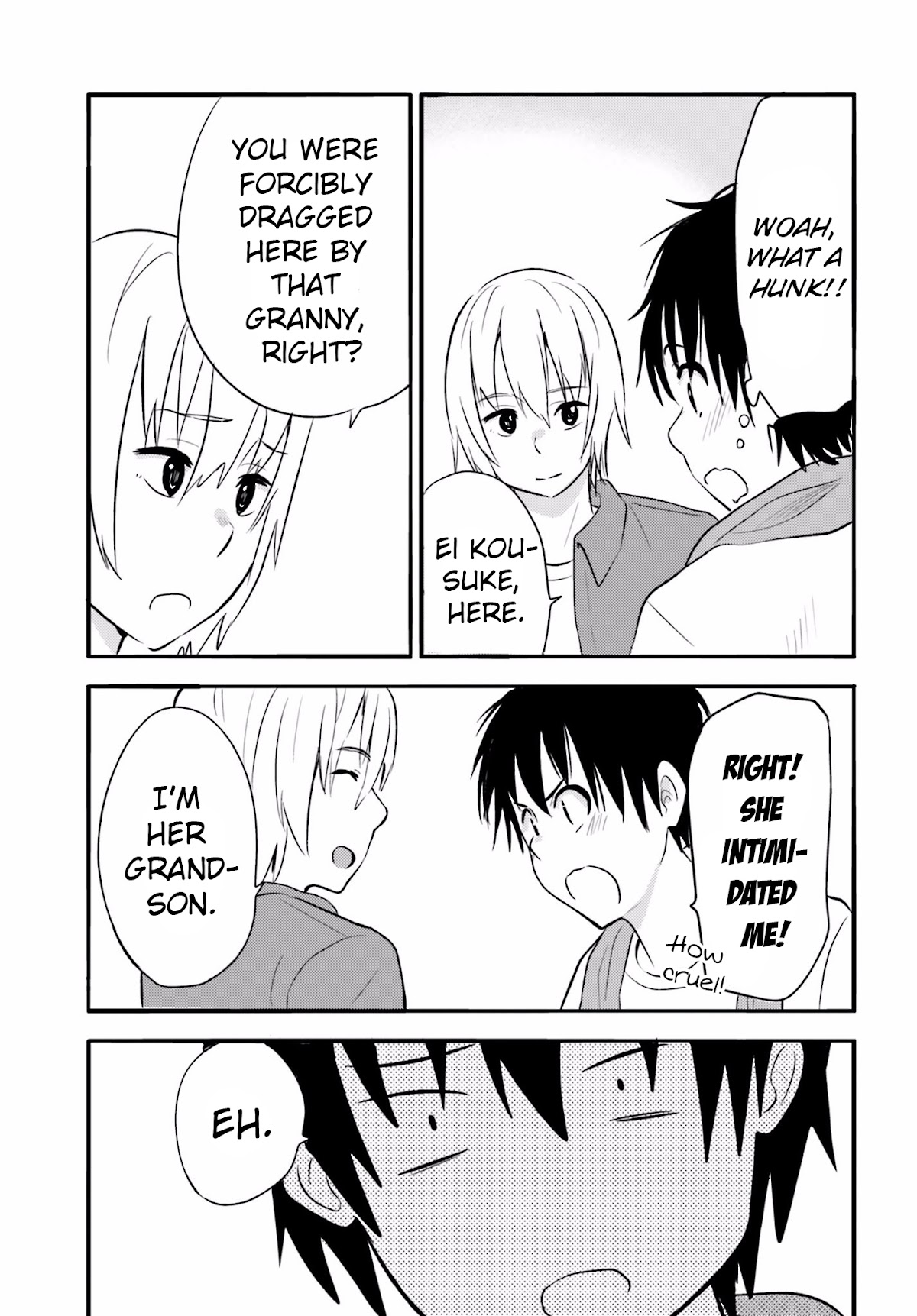 Higashi no Kurume to Tonari no Meguru Chapter 21 page 11 - Chapter 21: In front of Kousuke, an unexpected rival appears!?
