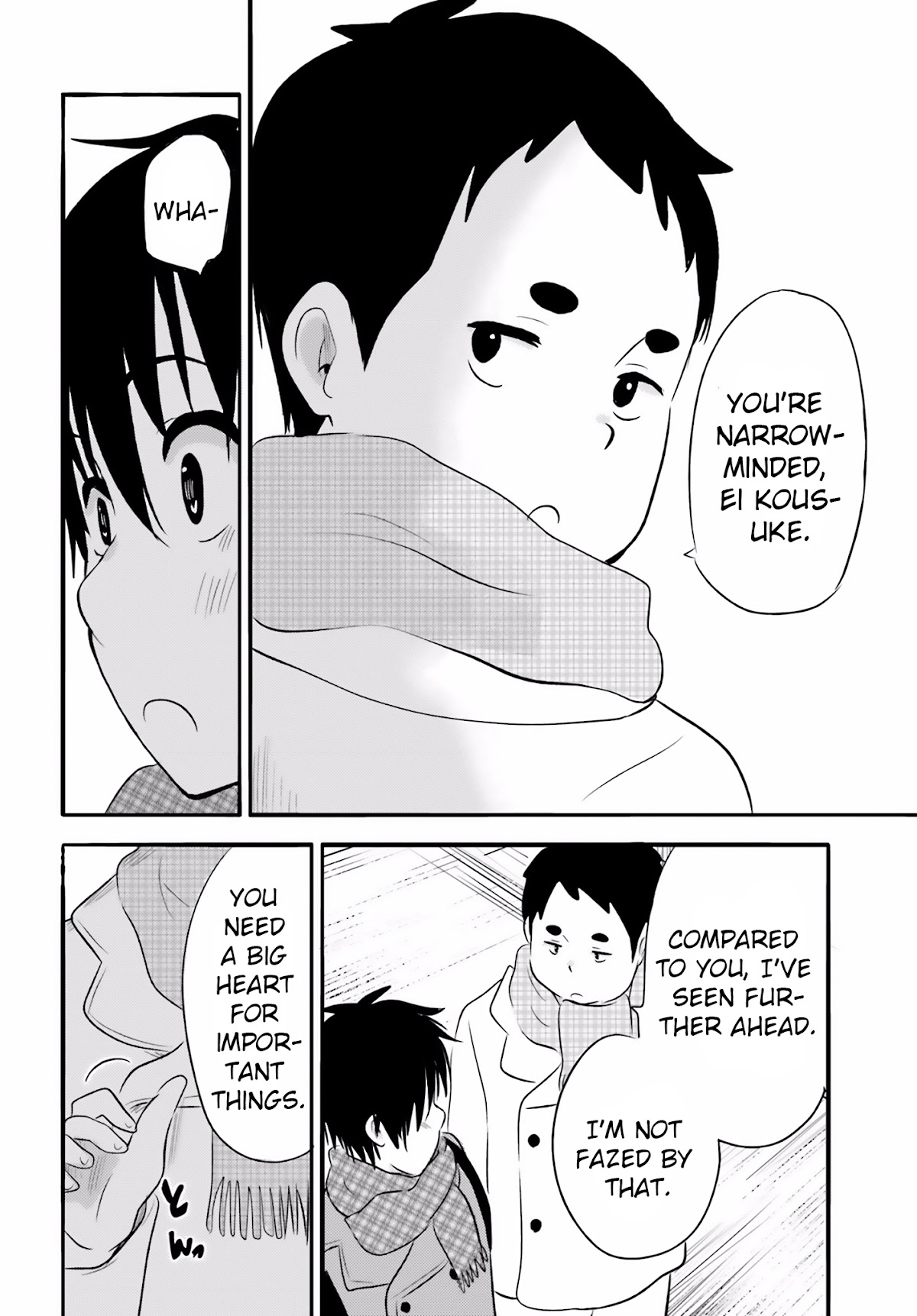 Higashi no Kurume to Tonari no Meguru Chapter 21 page 22 - Chapter 21: In front of Kousuke, an unexpected rival appears!?