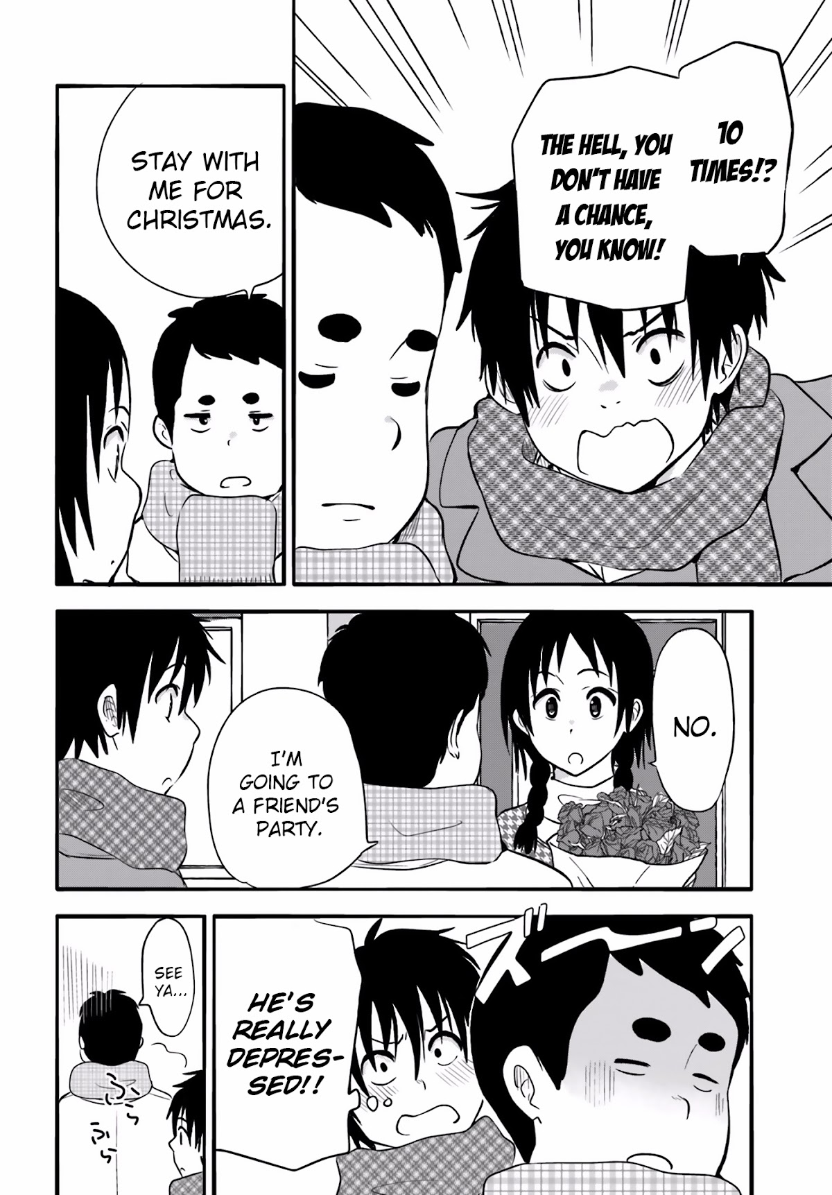 Higashi no Kurume to Tonari no Meguru Chapter 22 page 16 - Chapter 22: A New Rival Appeared, Kousuke's heart wavers...
