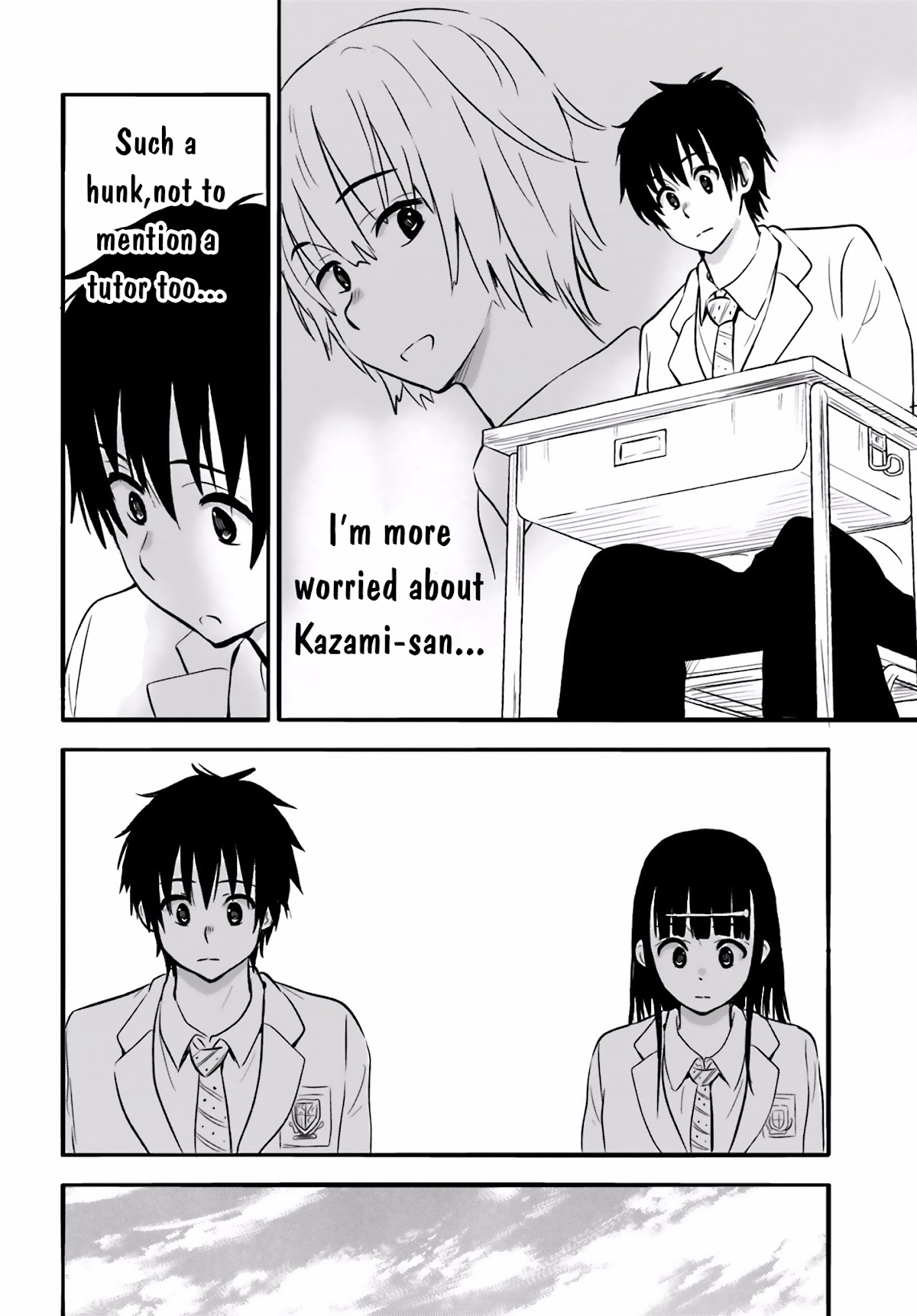Higashi no Kurume to Tonari no Meguru Chapter 22 page 6 - Chapter 22: A New Rival Appeared, Kousuke's heart wavers...