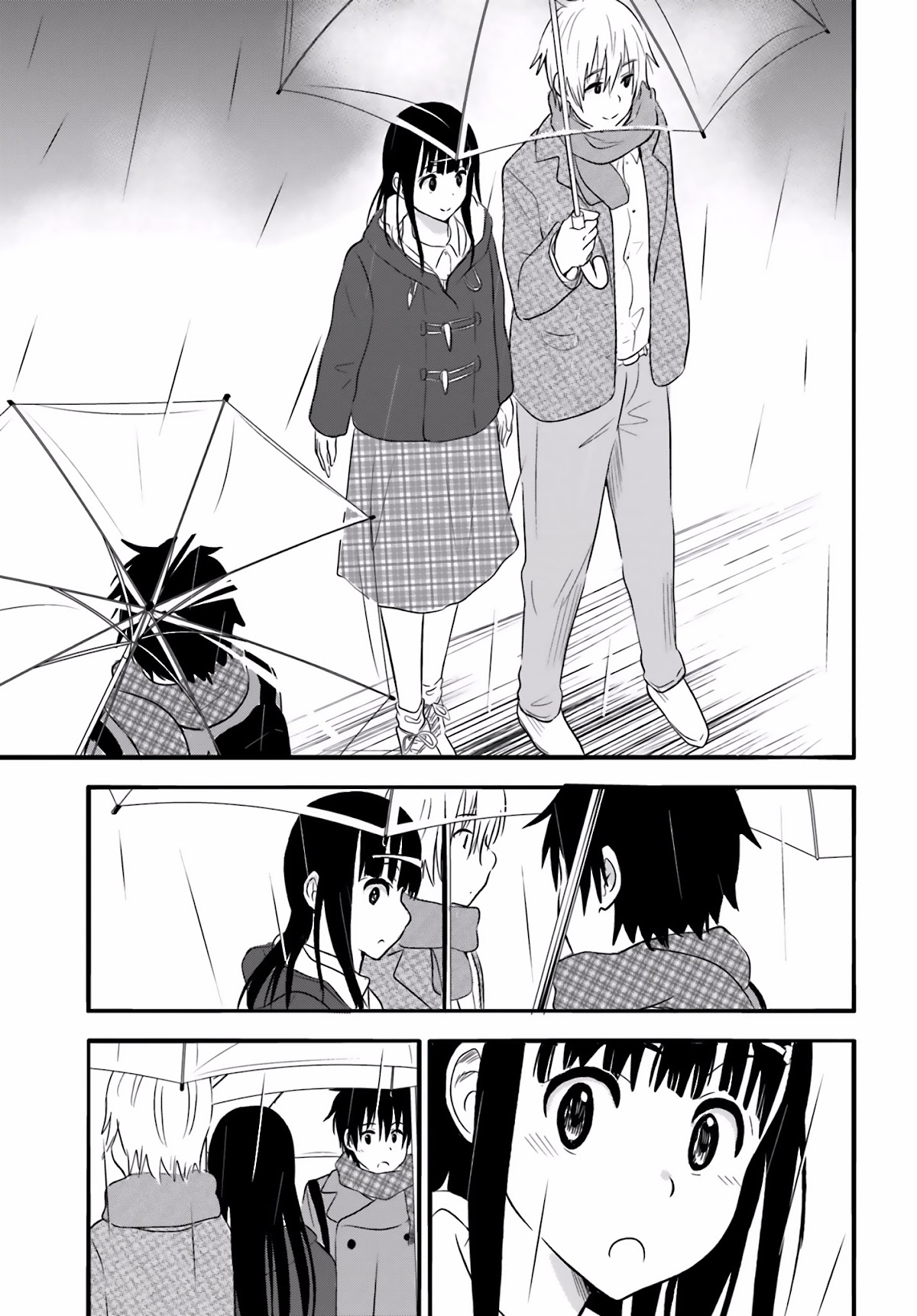 Higashi no Kurume to Tonari no Meguru Chapter 23 page 13 - Chapter 23: Tsukahara-san's Side, Is It Vacant?