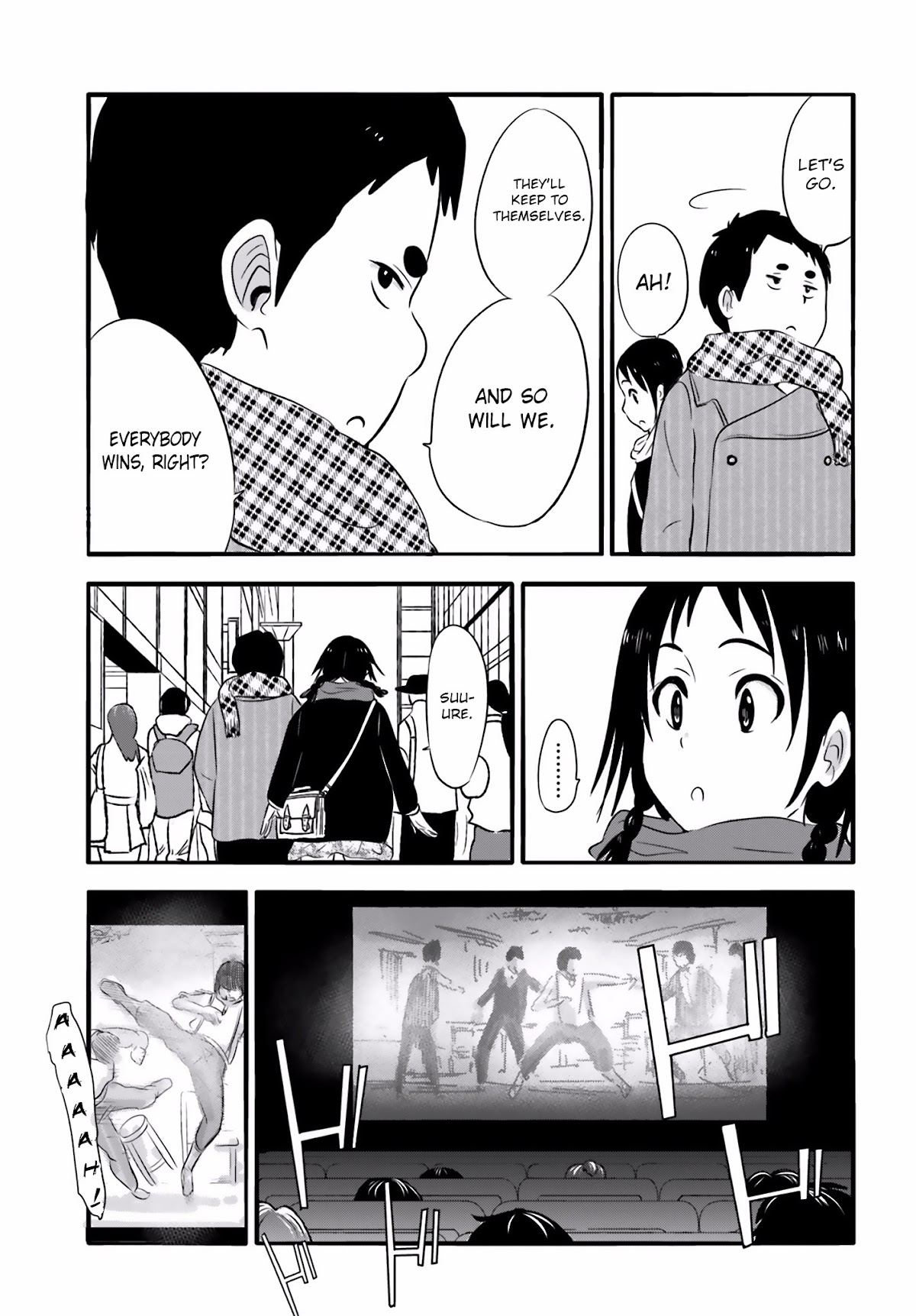 Higashi no Kurume to Tonari no Meguru Chapter 24.5 page 6 - Chapter 24.5: It's My Time. right?