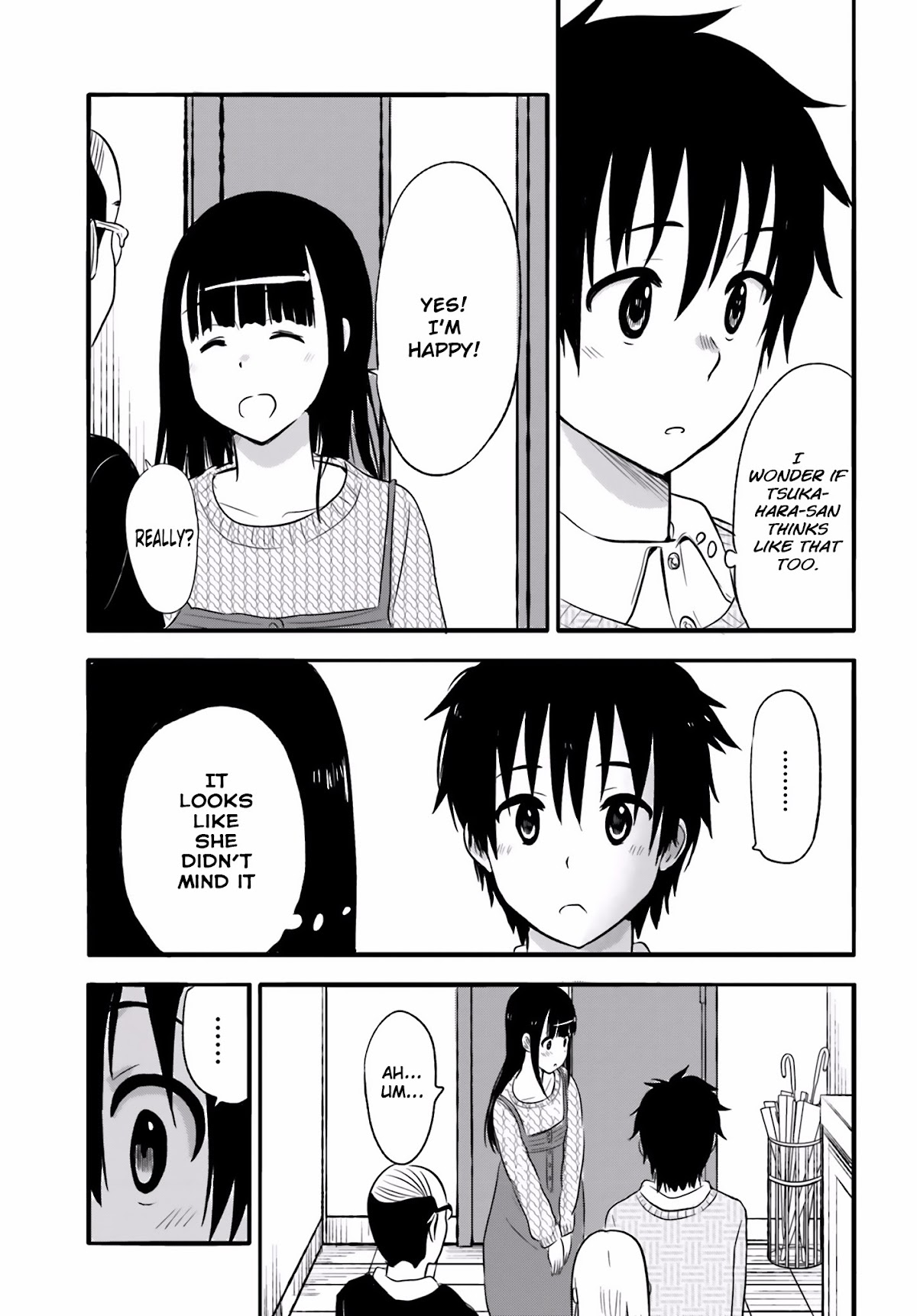 Higashi no Kurume to Tonari no Meguru Chapter 24 page 16 - Chapter 24: The beating heart beats faster than the winter sky.
