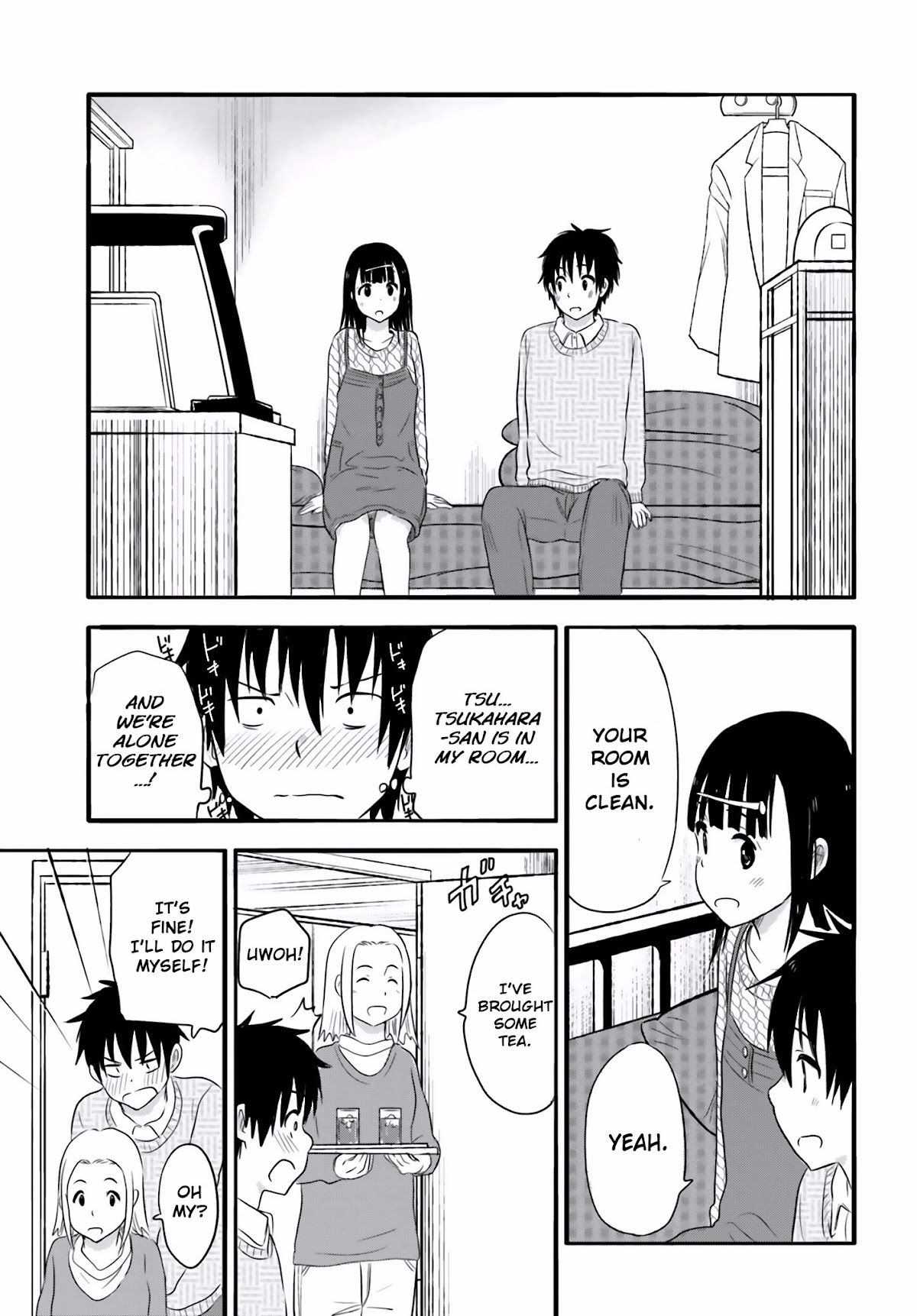 Higashi no Kurume to Tonari no Meguru Chapter 24 page 18 - Chapter 24: The beating heart beats faster than the winter sky.