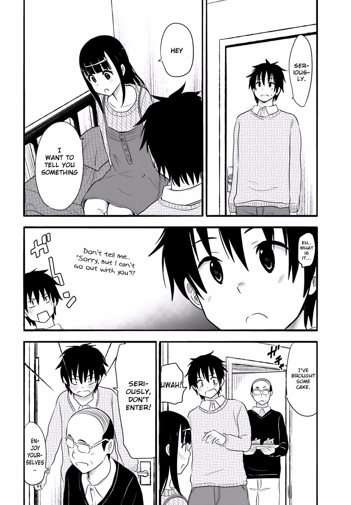 Higashi no Kurume to Tonari no Meguru Chapter 24 page 19 - Chapter 24: The beating heart beats faster than the winter sky.