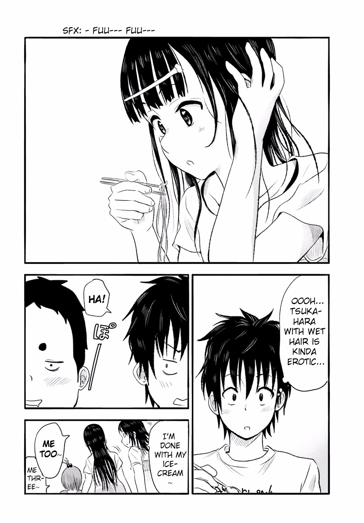 Higashi no Kurume to Tonari no Meguru Chapter 5 page 10 - Chapter 5: The faces that is reflected in the water surface is the Tsukahara th...
