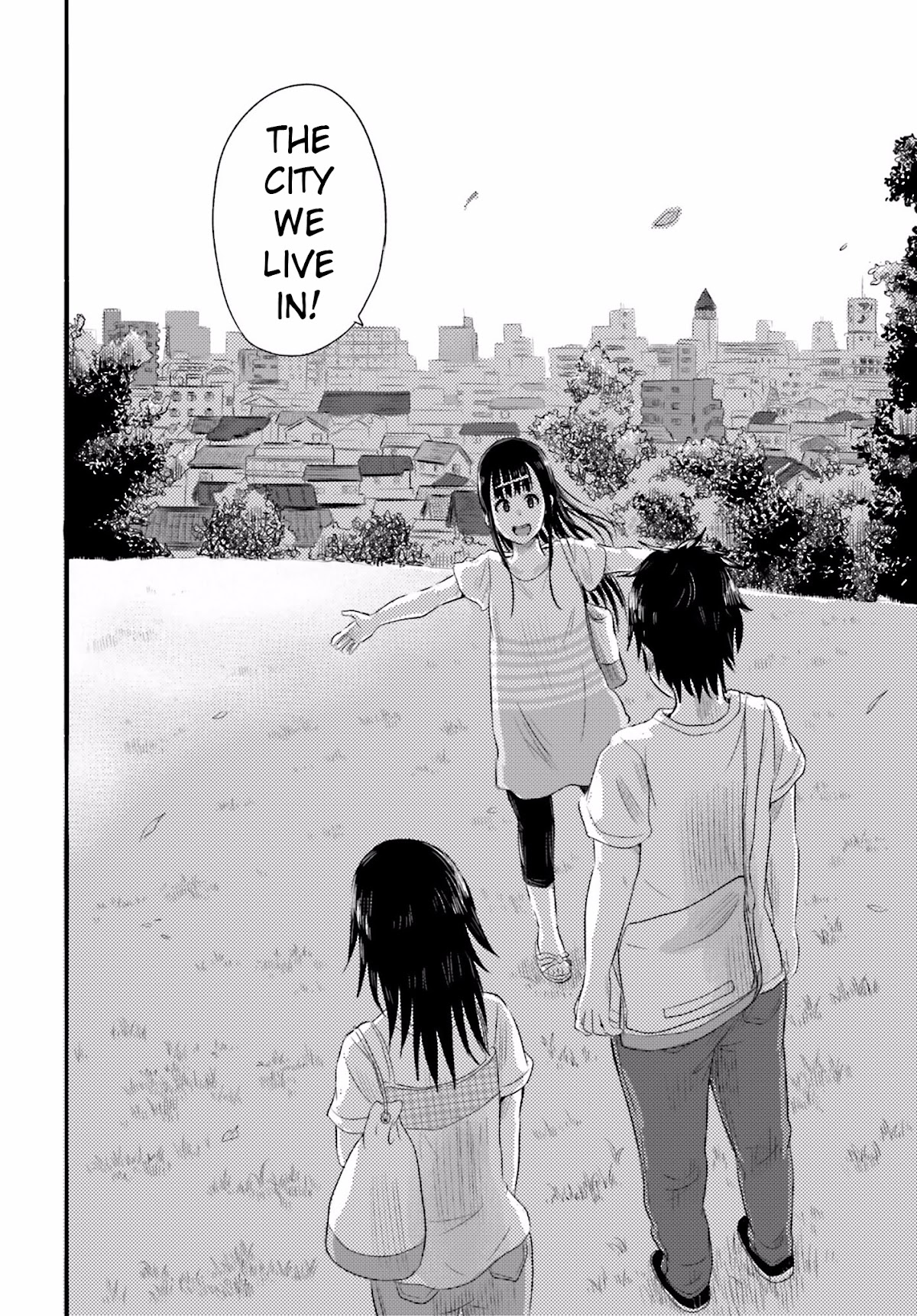 Higashi no Kurume to Tonari no Meguru Chapter 5 page 16 - Chapter 5: The faces that is reflected in the water surface is the Tsukahara th...