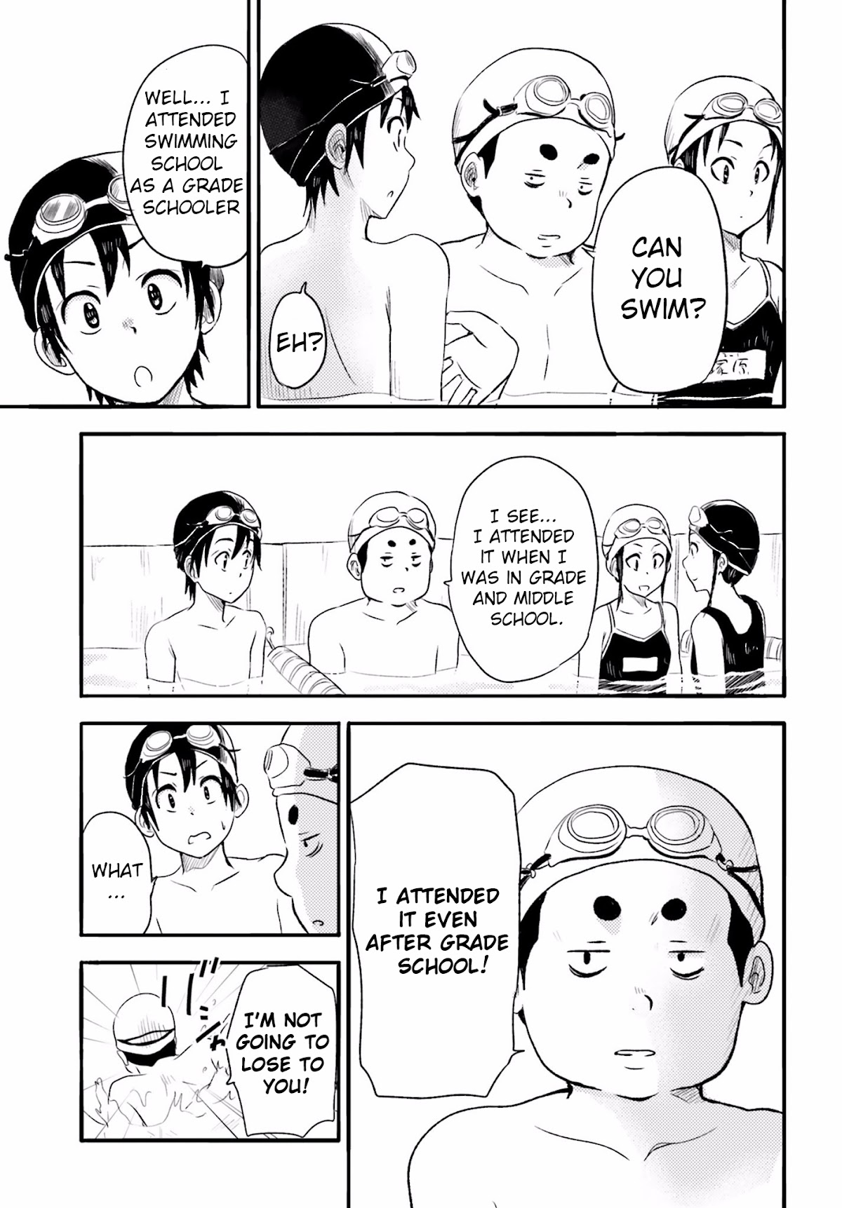 Higashi no Kurume to Tonari no Meguru Chapter 5 page 5 - Chapter 5: The faces that is reflected in the water surface is the Tsukahara th...