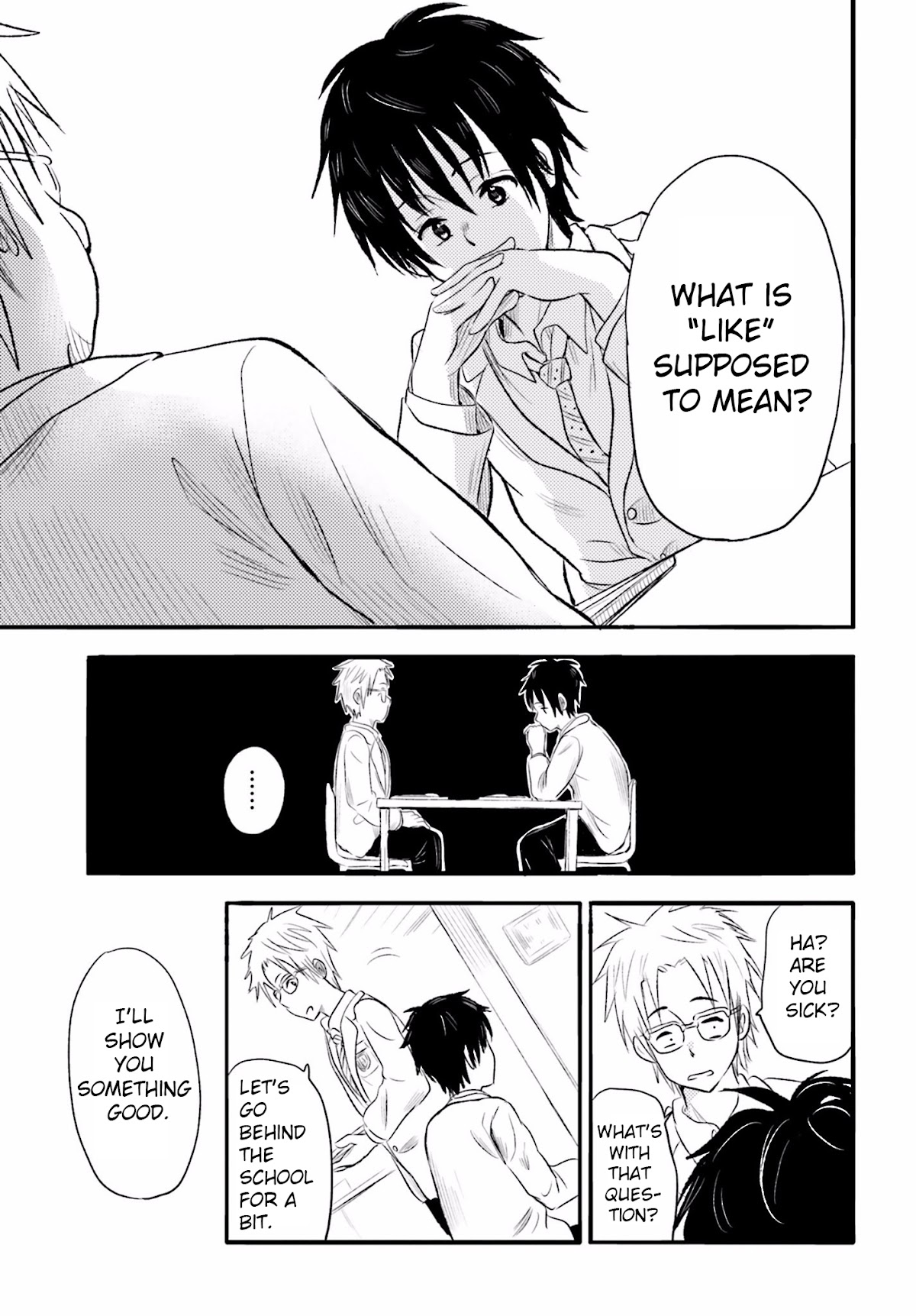 Higashi no Kurume to Tonari no Meguru Chapter 6 page 7 - Chapter 6: What is "like" supposed to mean?