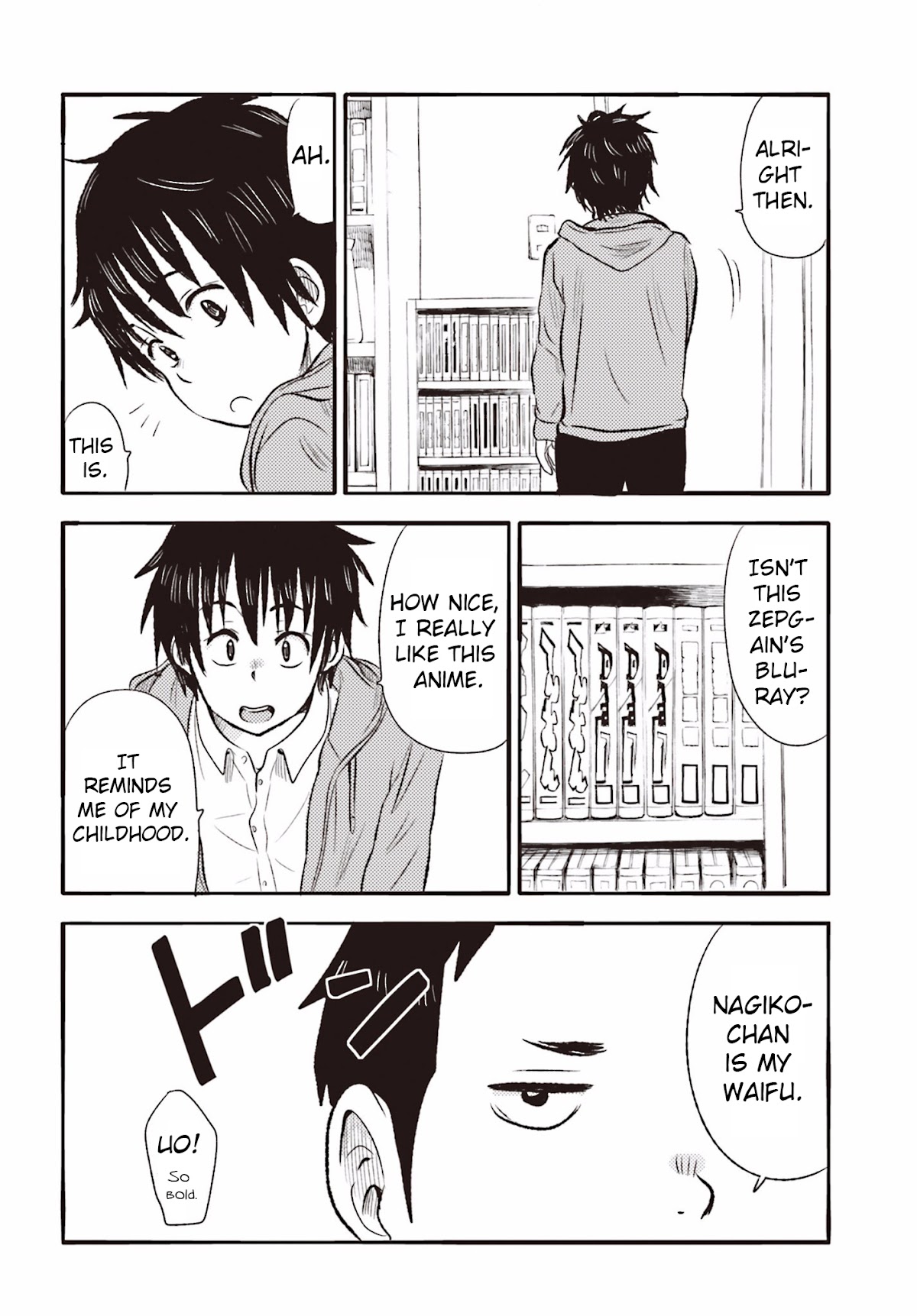 Higashi no Kurume to Tonari no Meguru Chapter 8 page 12 - Chapter 8: I want to know all of Tsukahara-san's Suffering.