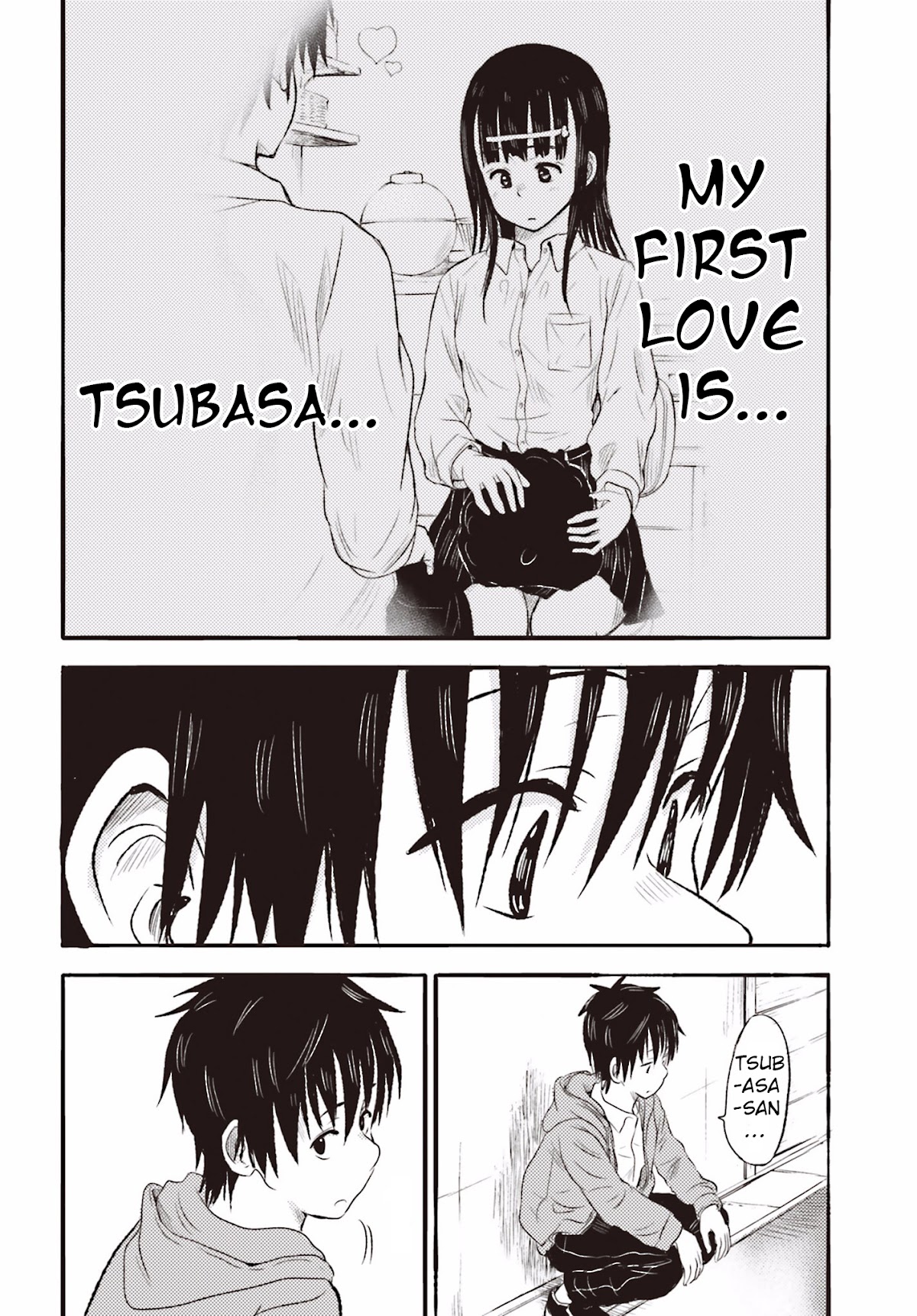 Higashi no Kurume to Tonari no Meguru Chapter 8 page 4 - Chapter 8: I want to know all of Tsukahara-san's Suffering.