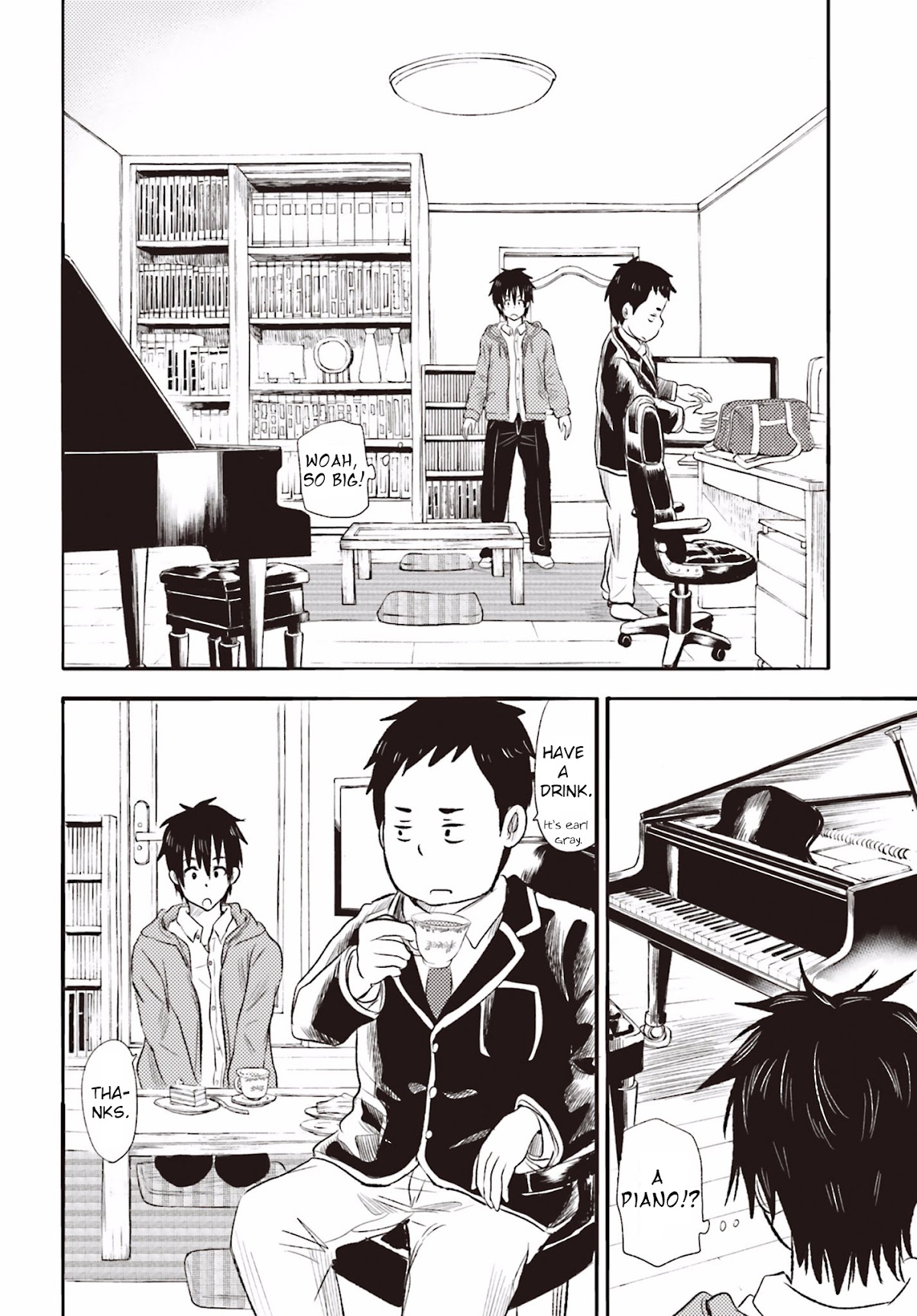 Higashi no Kurume to Tonari no Meguru Chapter 8 page 8 - Chapter 8: I want to know all of Tsukahara-san's Suffering.