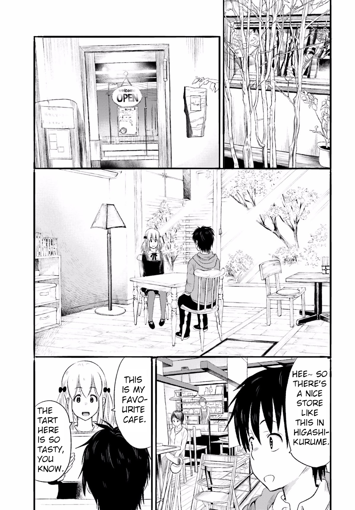 Higashi no Kurume to Tonari no Meguru Chapter 9 page 10 - Chapter 9: In this town, there is the real Tsukahara-san that I know.