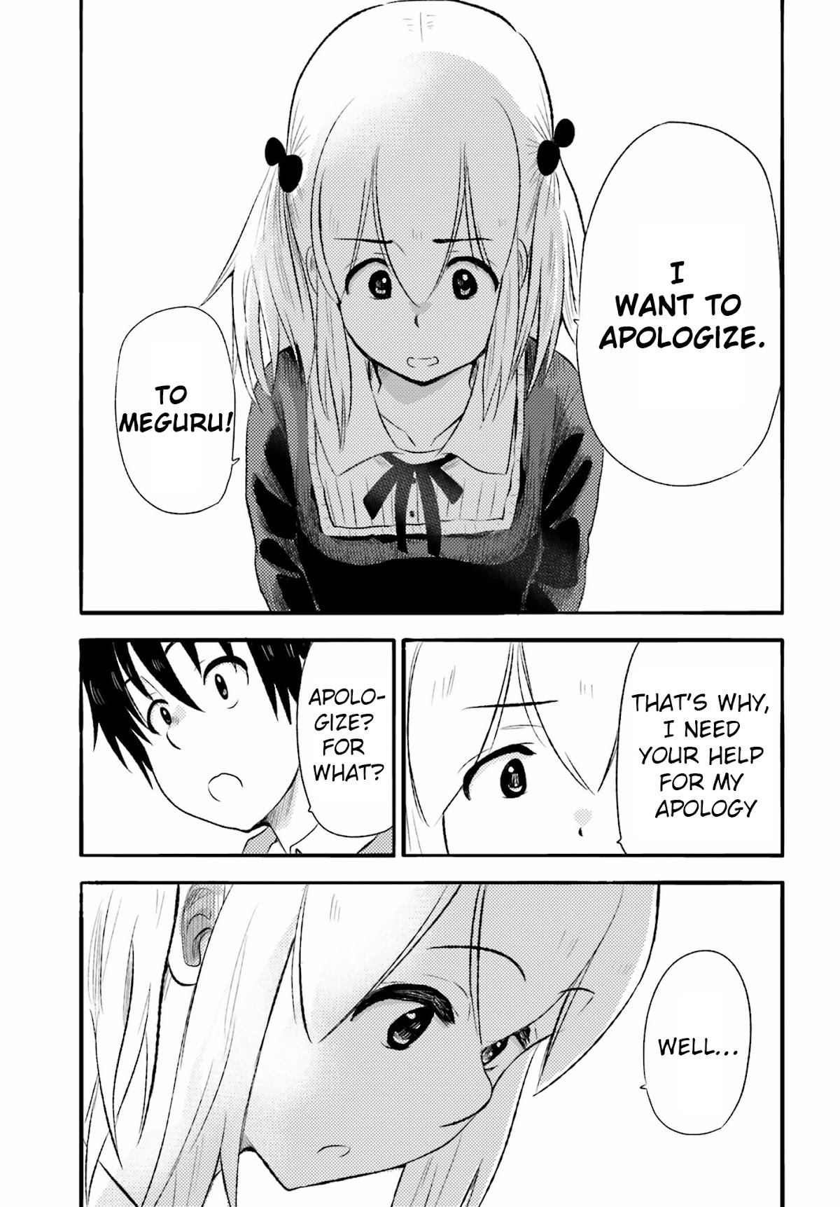 Higashi no Kurume to Tonari no Meguru Chapter 9 page 12 - Chapter 9: In this town, there is the real Tsukahara-san that I know.