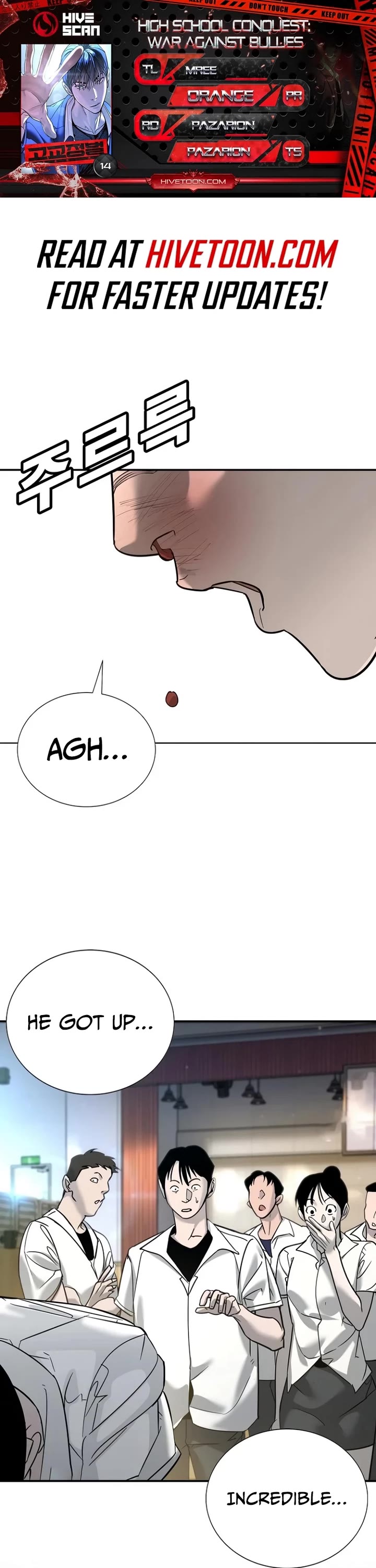 High School Conquest: The Battle Against the Bullies Chapter 14 page 1 - Chapter 14