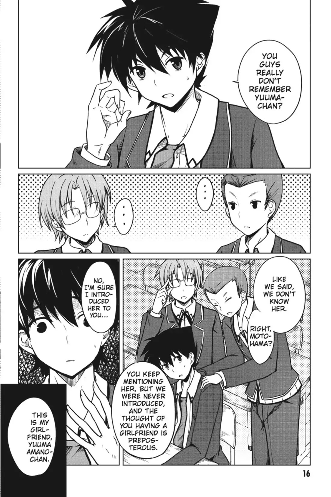 High-School DxD Chapter 1 page 16 - Chapter 1: I Stopped Being Human