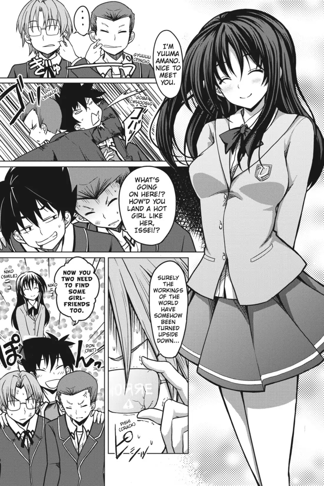 High-School DxD Chapter 1 page 17 - Chapter 1: I Stopped Being Human