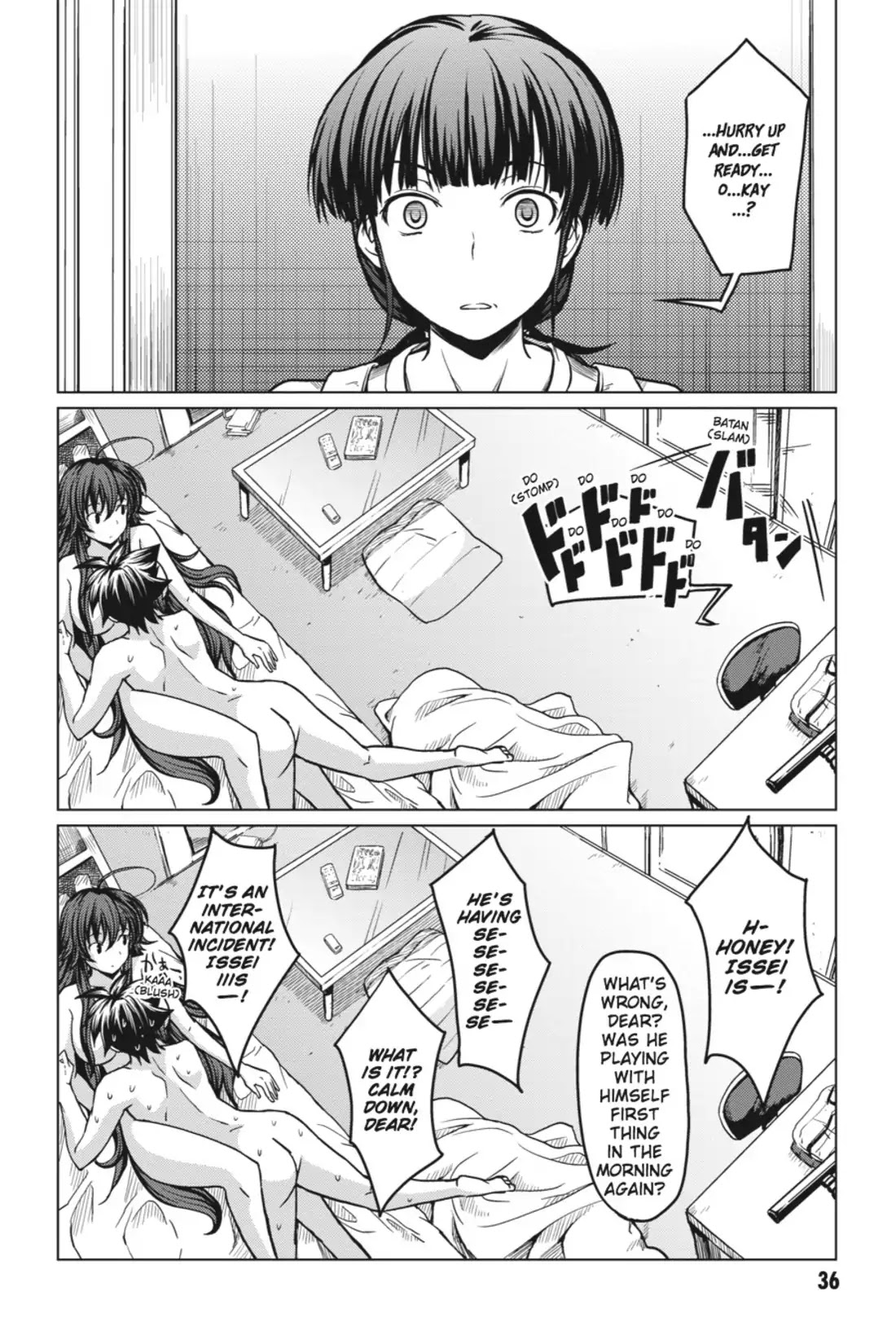 High-School DxD Chapter 1 page 36 - Chapter 1: I Stopped Being Human