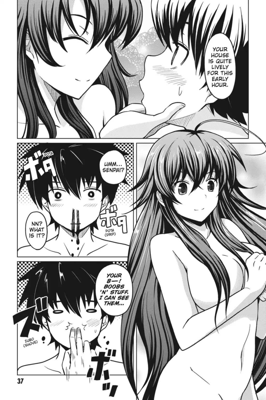 High-School DxD Chapter 1 page 37 - Chapter 1: I Stopped Being Human