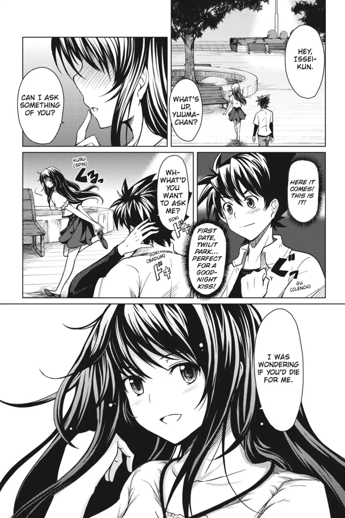 High-School DxD Chapter 1 page 4 - Chapter 1: I Stopped Being Human