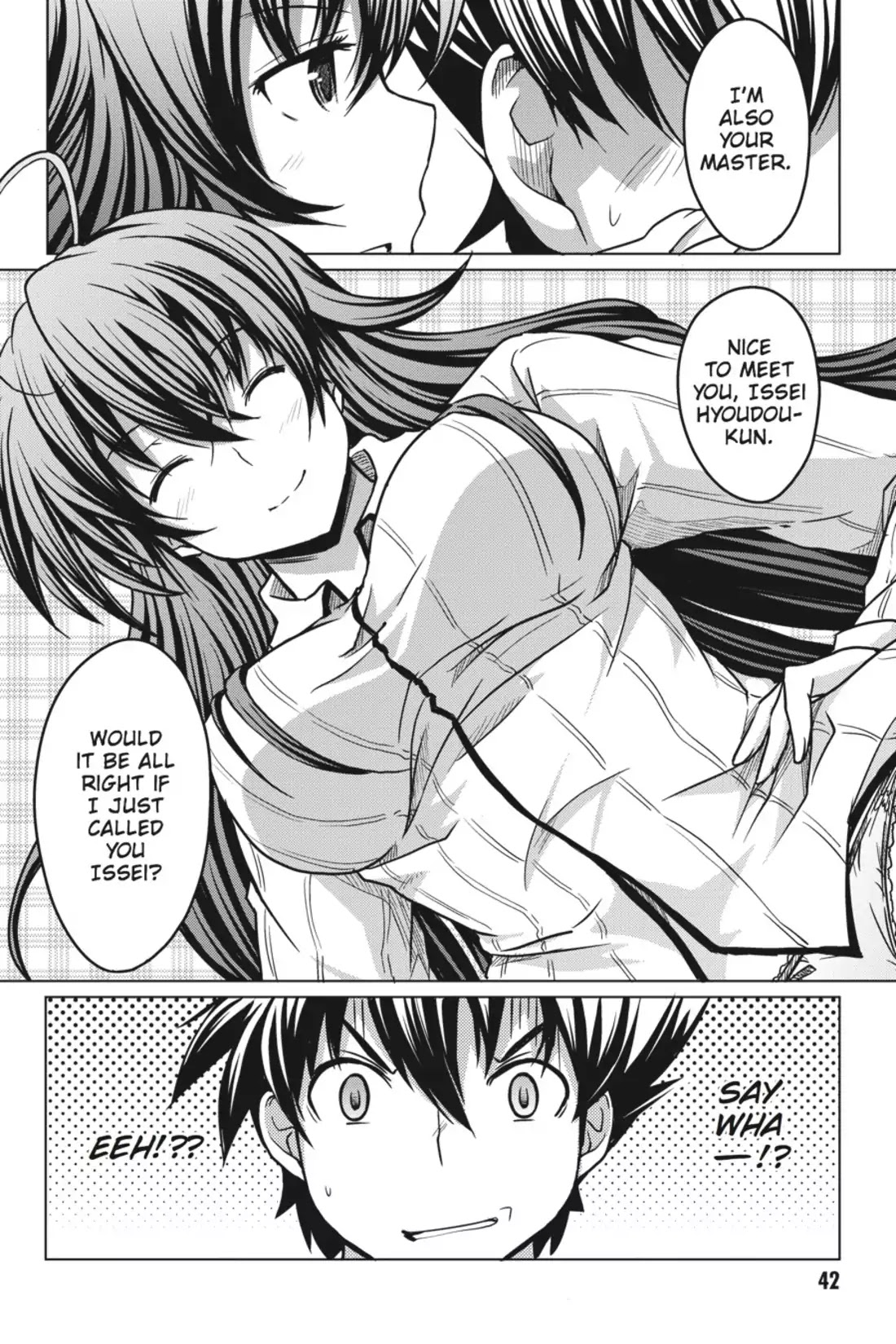 High-School DxD Chapter 1 page 41 - Chapter 1: I Stopped Being Human