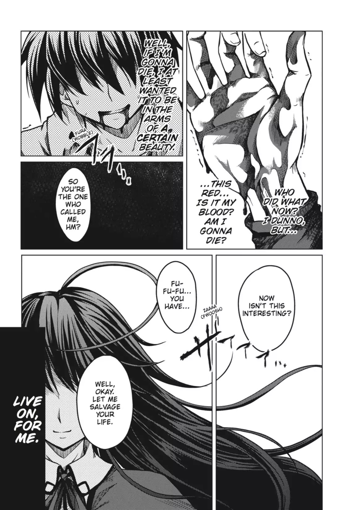 High-School DxD Chapter 1 page 9 - Chapter 1: I Stopped Being Human