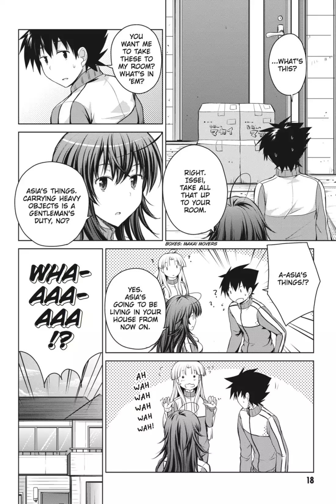 High-School DxD Chapter 11 page 19 - Chapter 11: I'm Being A Devil