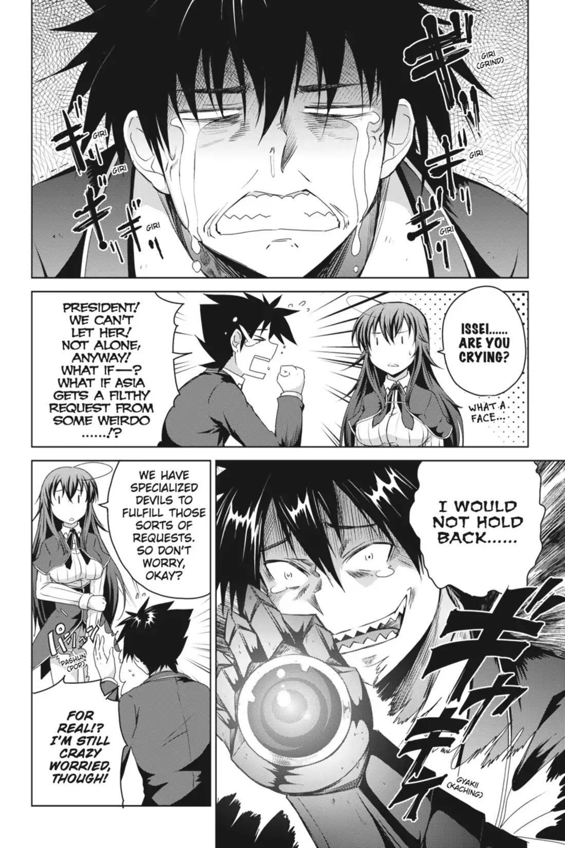 High-School DxD Chapter 12 page 18 - Chapter 12: I'll Work Hard