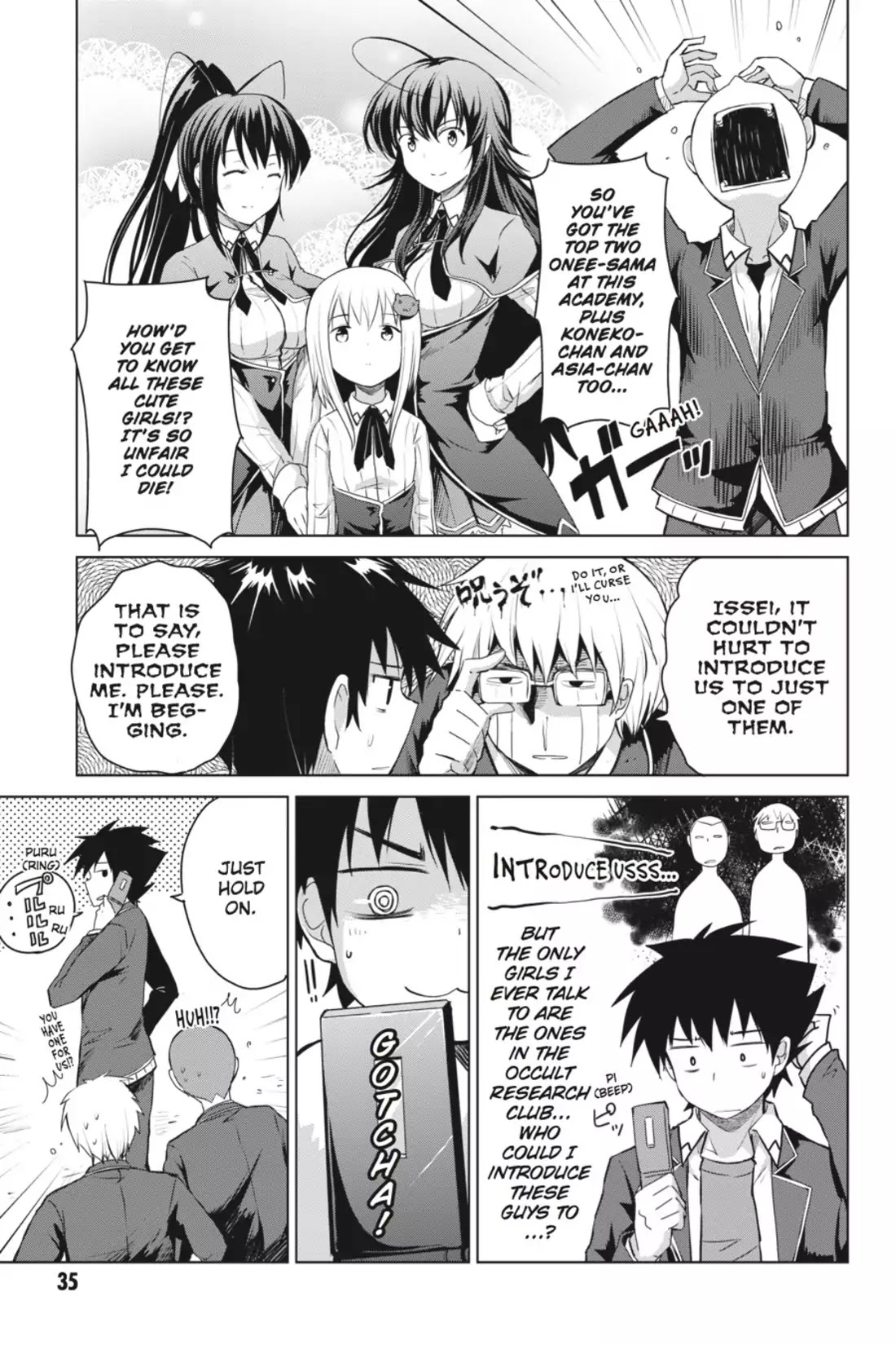 High-School DxD Chapter 12 page 7 - Chapter 12: I'll Work Hard