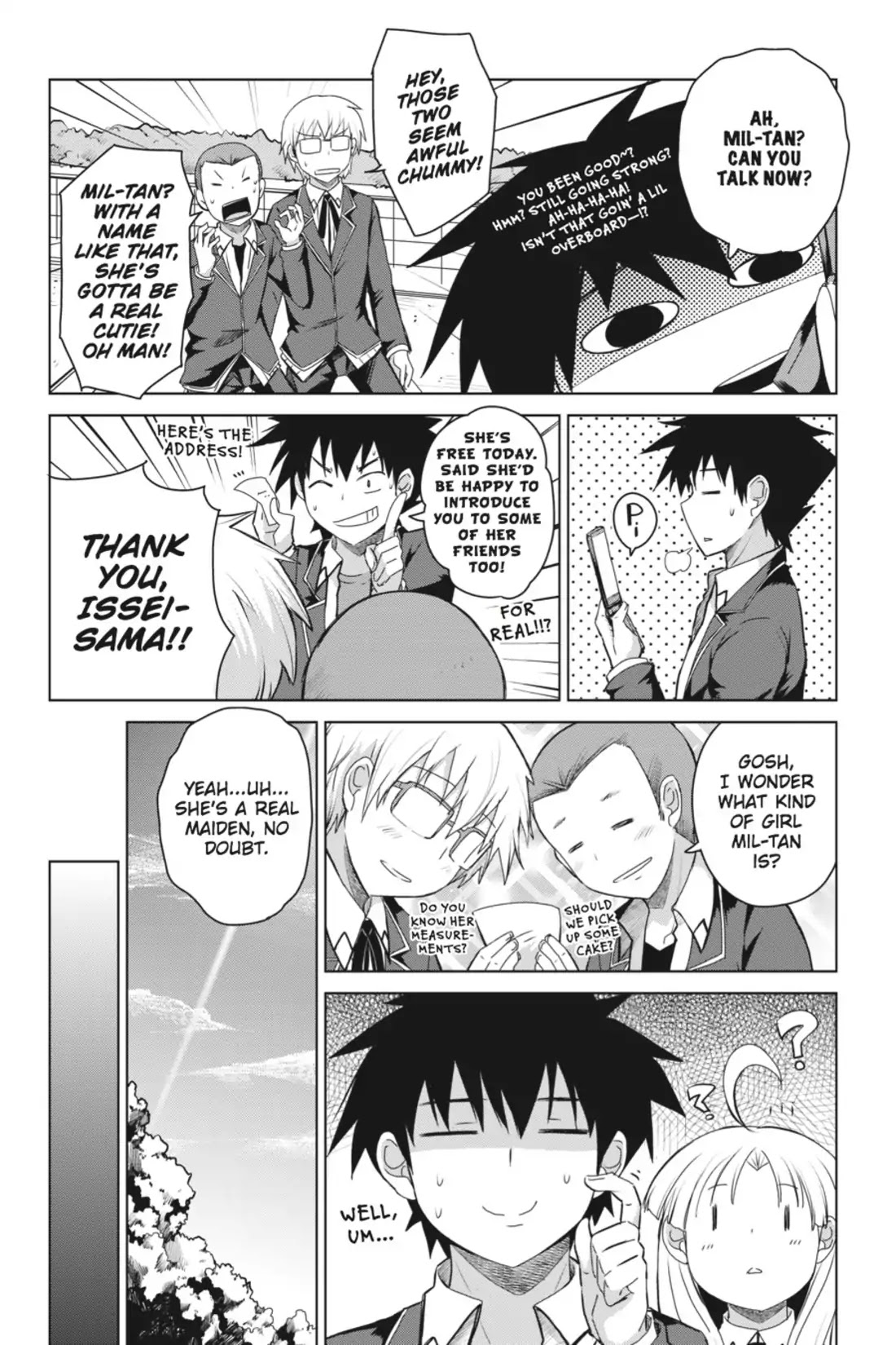 High-School DxD Chapter 12 page 8 - Chapter 12: I'll Work Hard