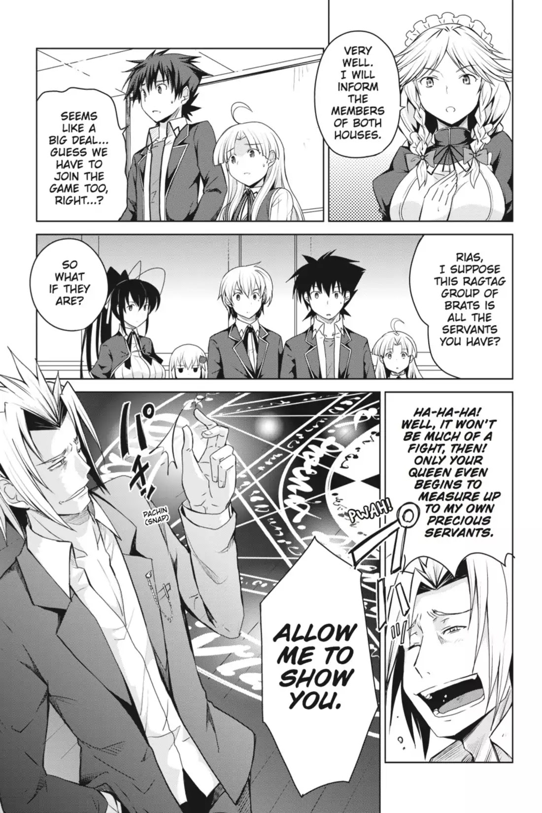 High-School DxD Chapter 14 page 11 - Chapter 14: I'll Pick A Fight!