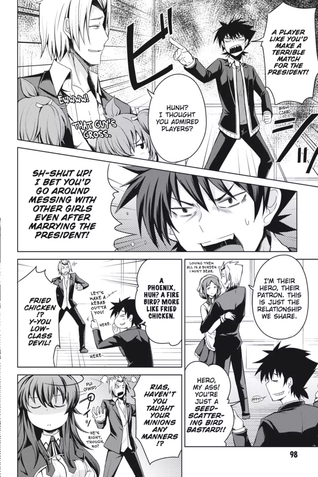 High-School DxD Chapter 14 page 17 - Chapter 14: I'll Pick A Fight!