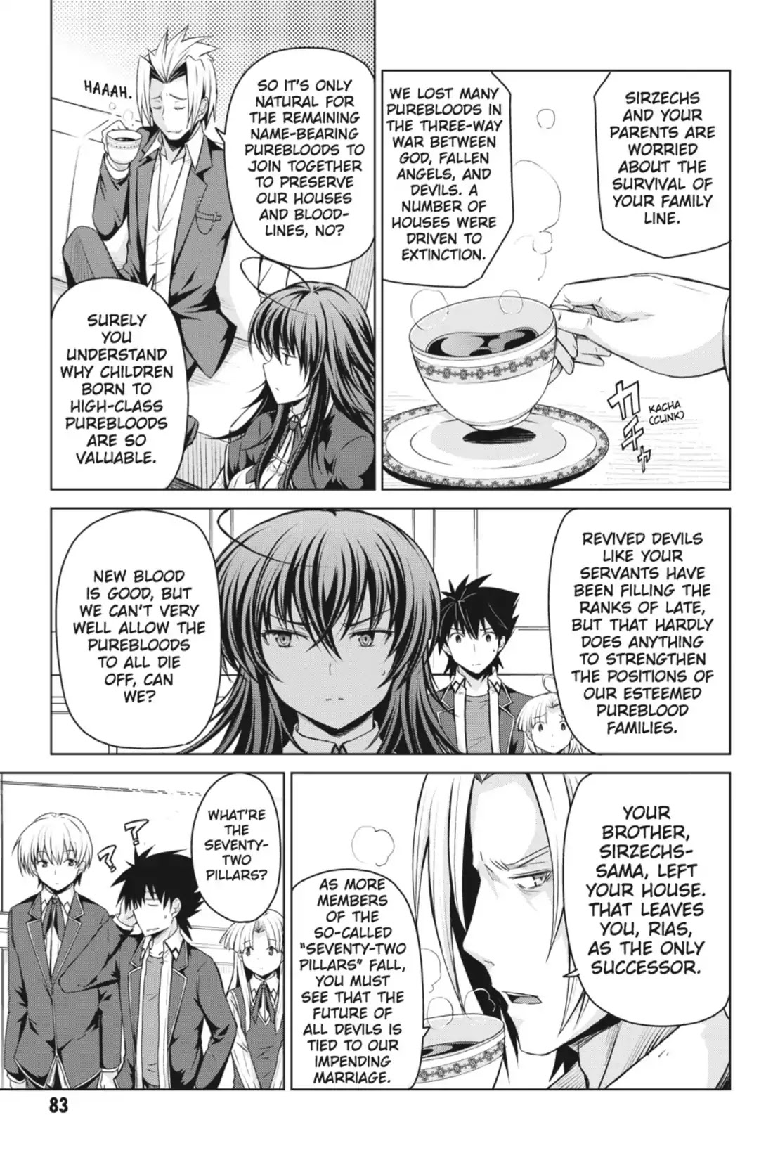 High-School DxD Chapter 14 page 3 - Chapter 14: I'll Pick A Fight!
