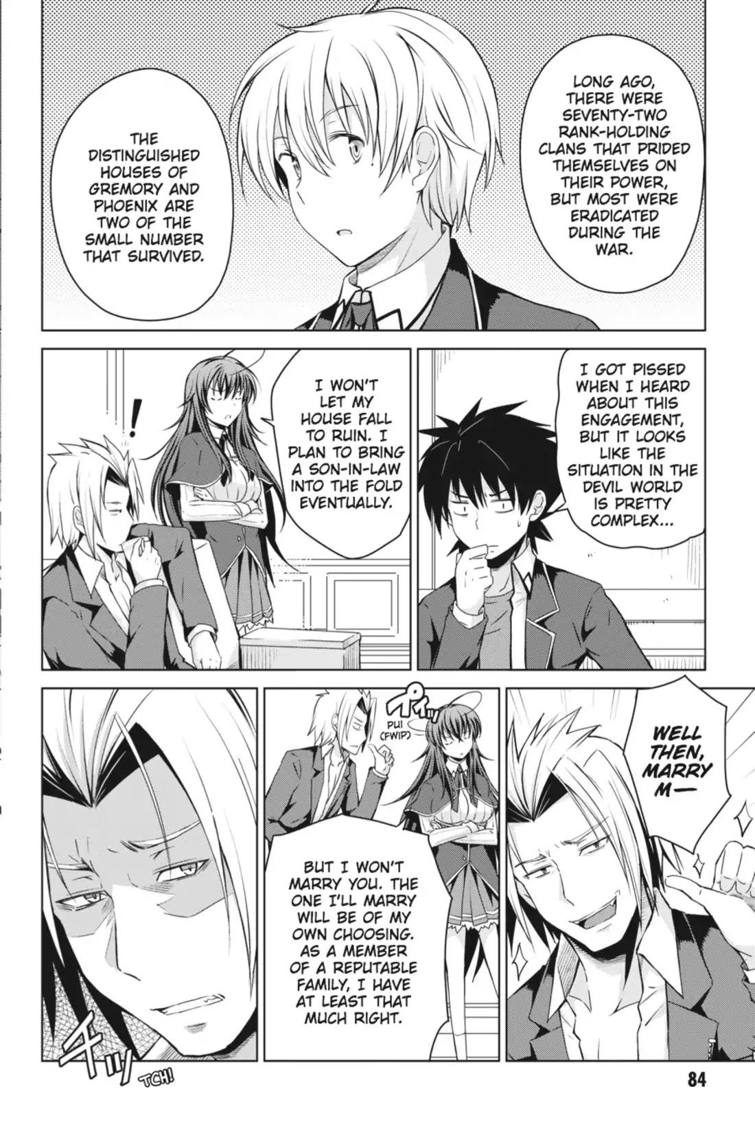 High-School DxD Chapter 14 page 4 - Chapter 14: I'll Pick A Fight!