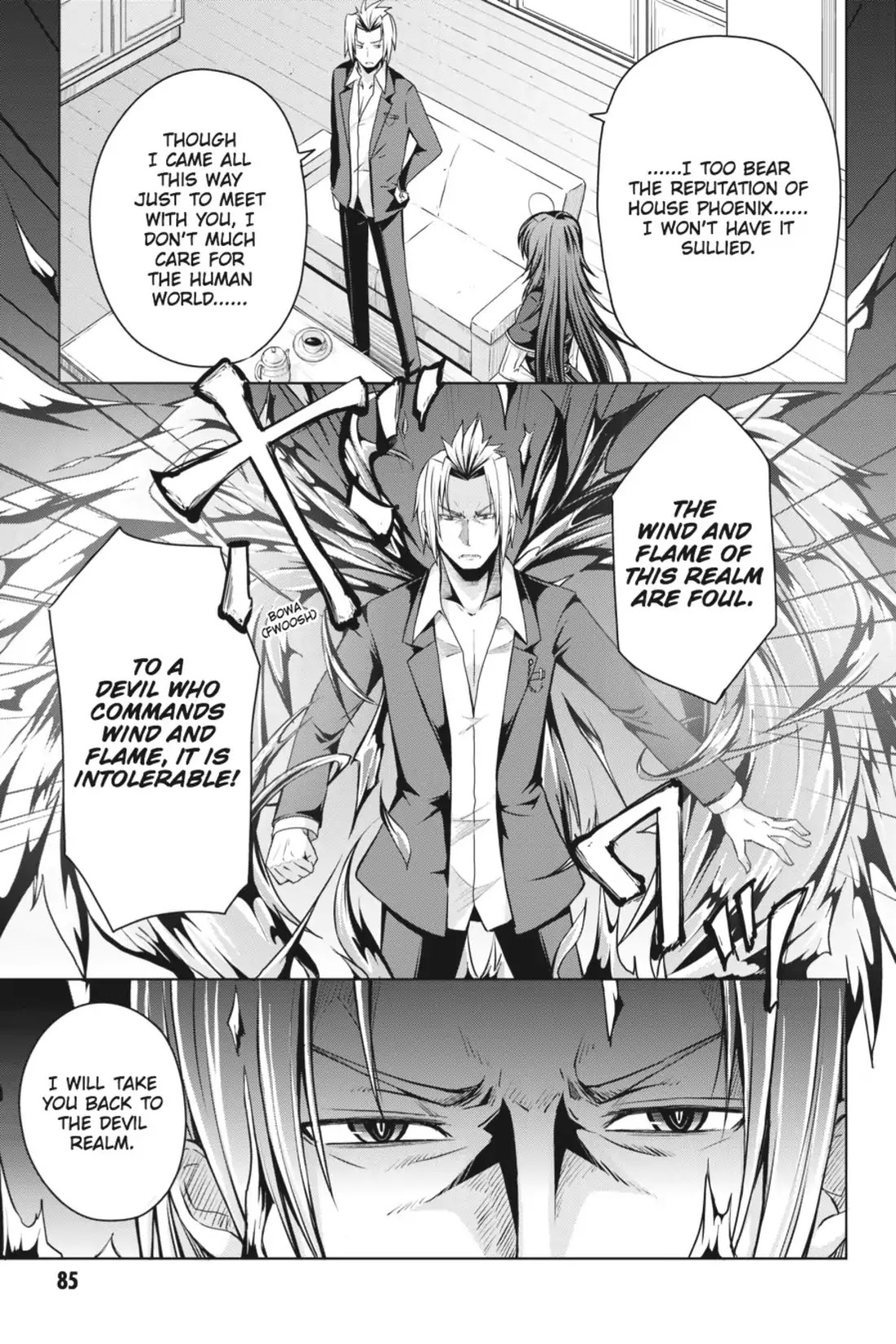 High-School DxD Chapter 14 page 5 - Chapter 14: I'll Pick A Fight!