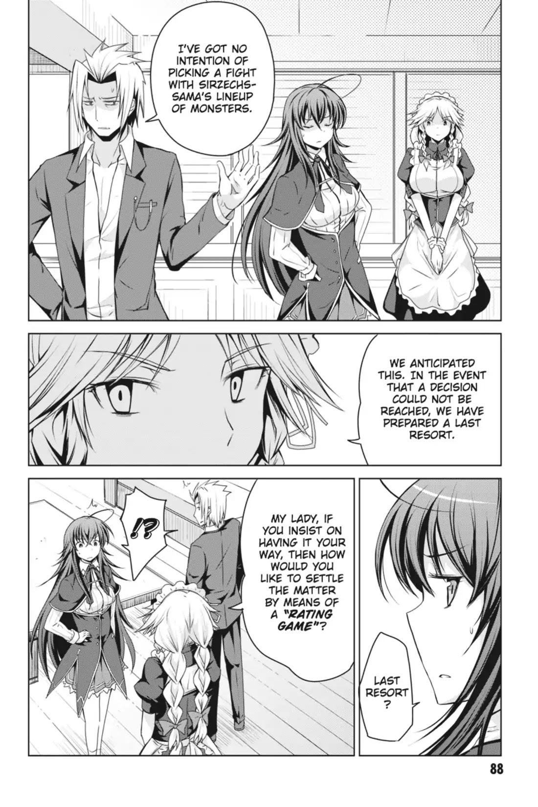 High-School DxD Chapter 14 page 8 - Chapter 14: I'll Pick A Fight!