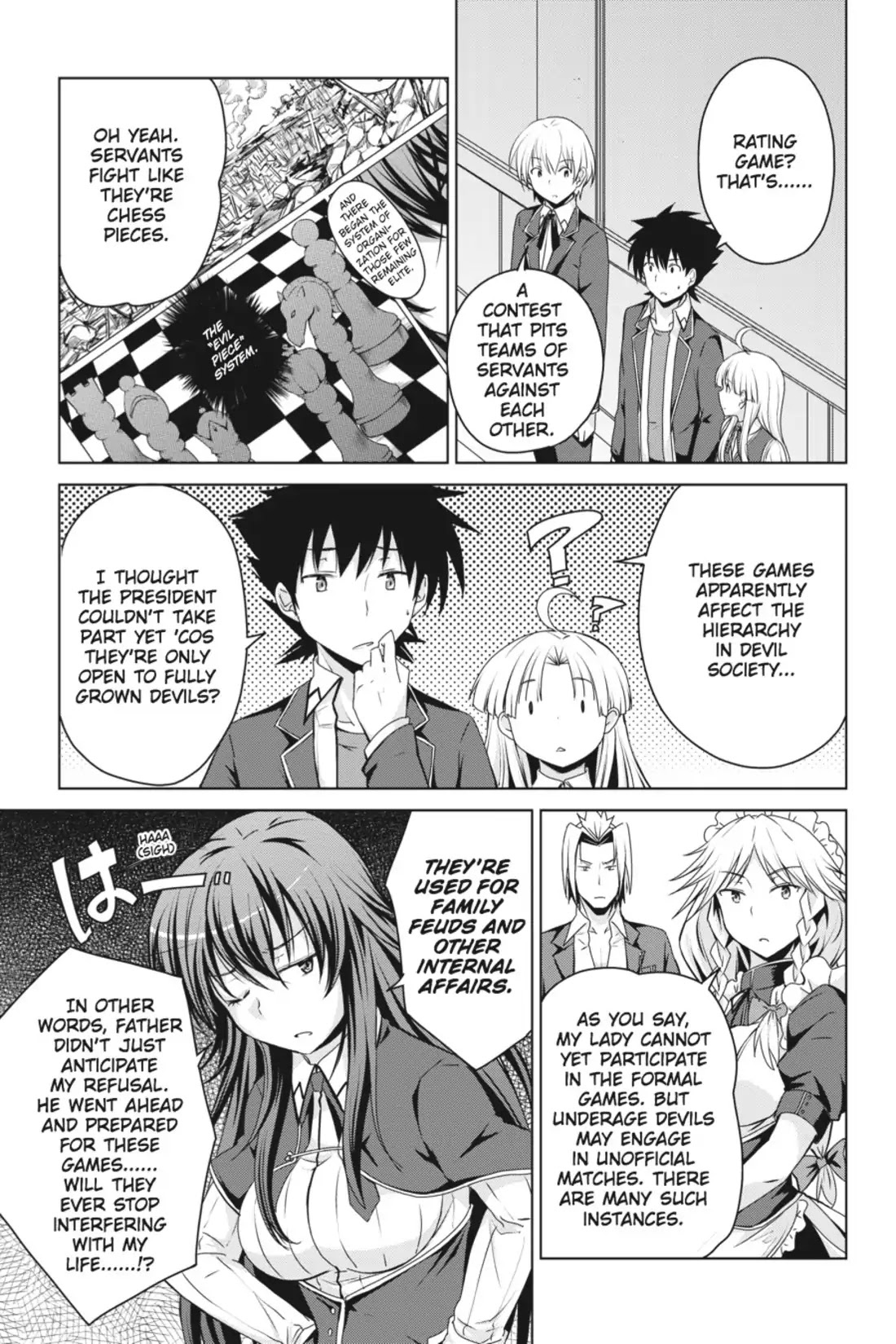 High-School DxD Chapter 14 page 9 - Chapter 14: I'll Pick A Fight!