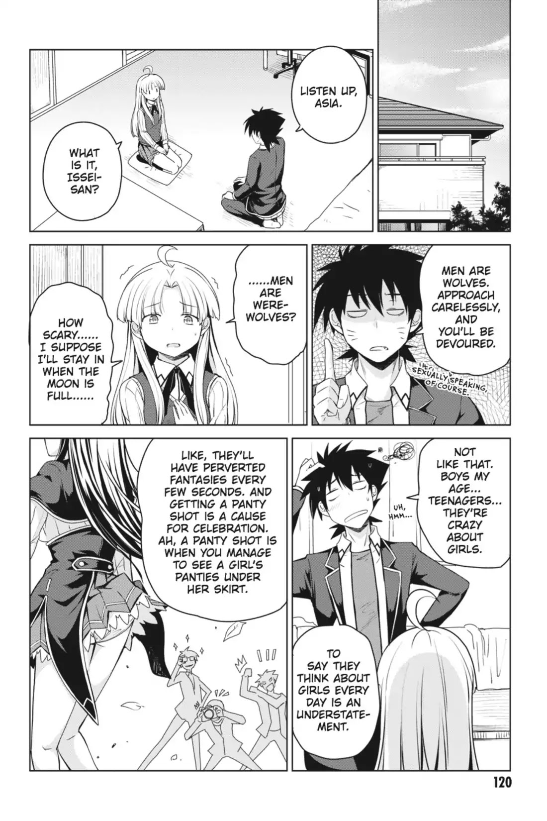 High-School DxD Chapter 15 page 14 - Chapter 15: I'm Gonna Make A Grandchild!?