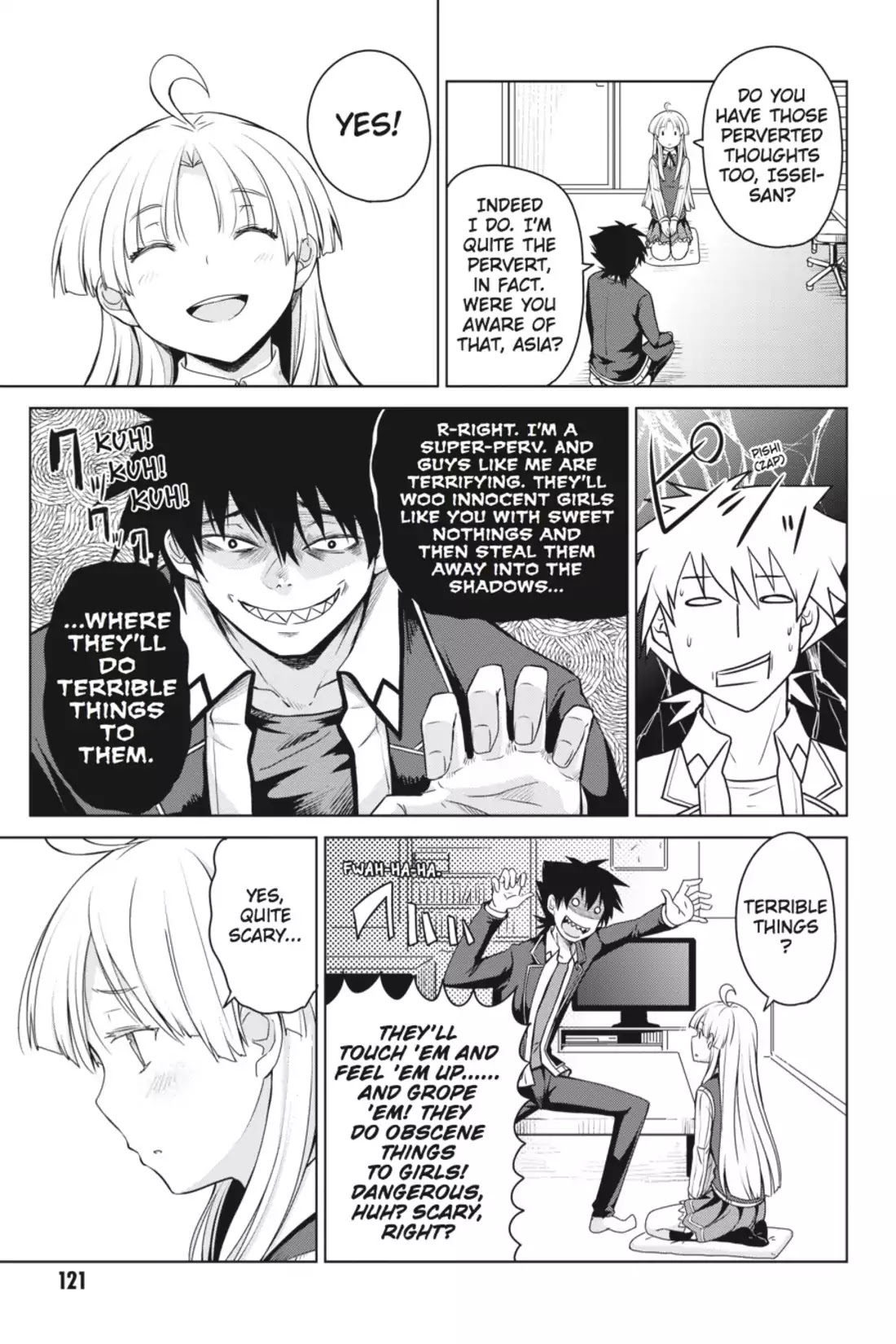 High-School DxD Chapter 15 page 15 - Chapter 15: I'm Gonna Make A Grandchild!?