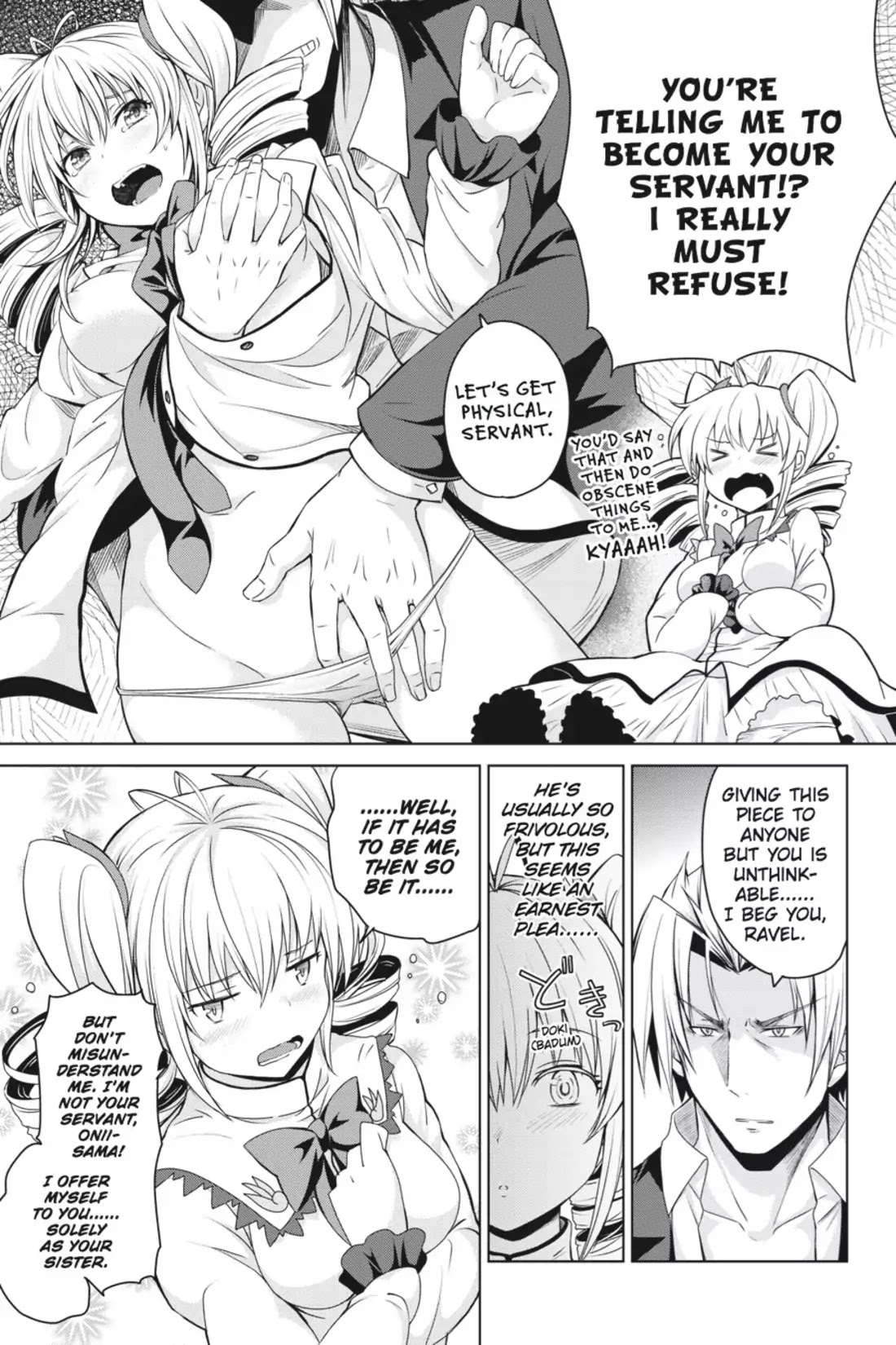 High-School DxD Chapter 16.5 page 3 - Chapter 16.5: At your side, serve!?