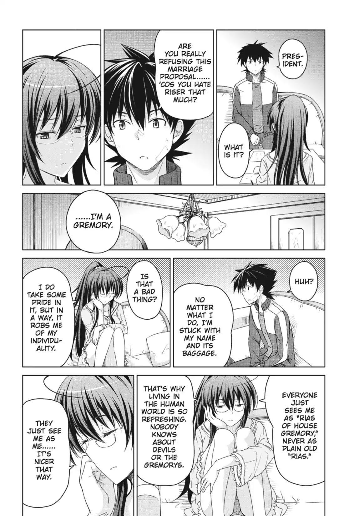High-School DxD Chapter 16 page 11 - Chapter 16: I'll Start Training!