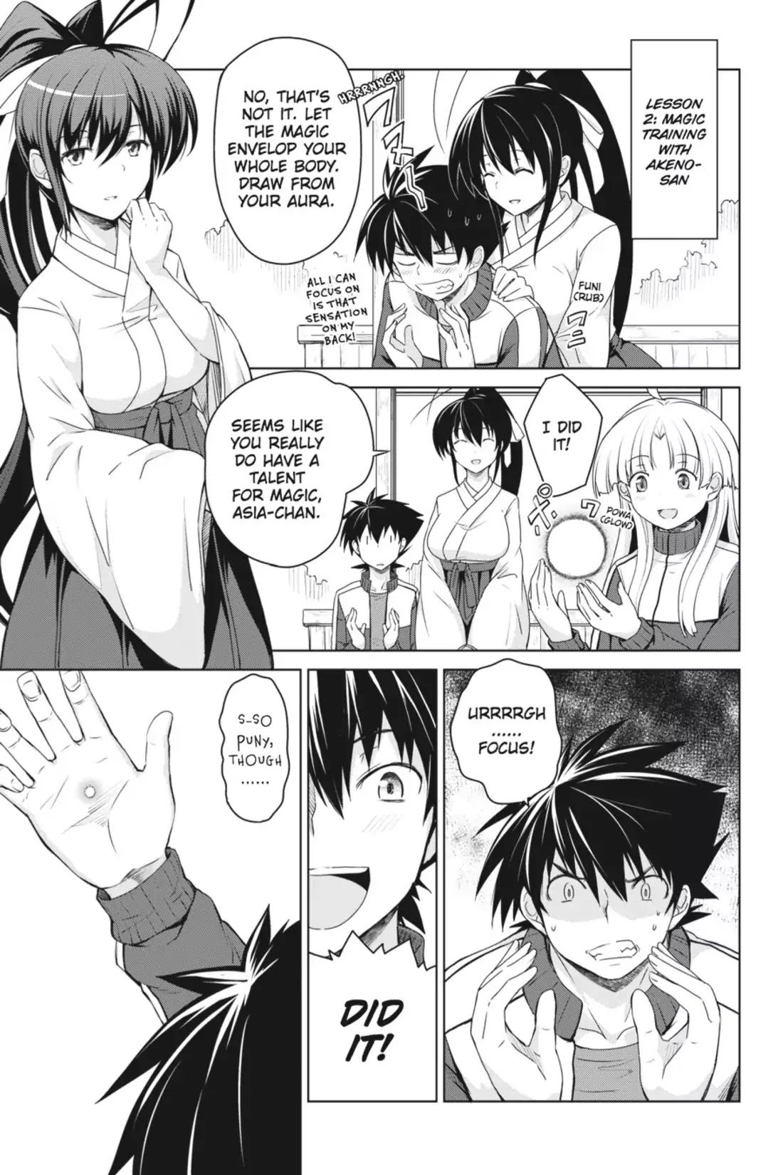 High-School DxD Chapter 16 page 3 - Chapter 16: I'll Start Training!