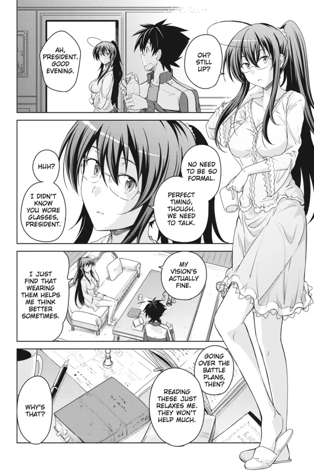 High-School DxD Chapter 16 page 8 - Chapter 16: I'll Start Training!