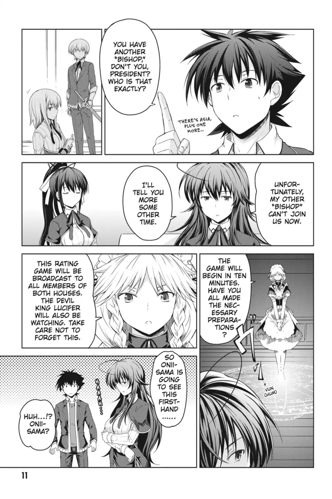 High-School DxD Chapter 17 page 12 - Chapter 17: The Real Battle Begins!