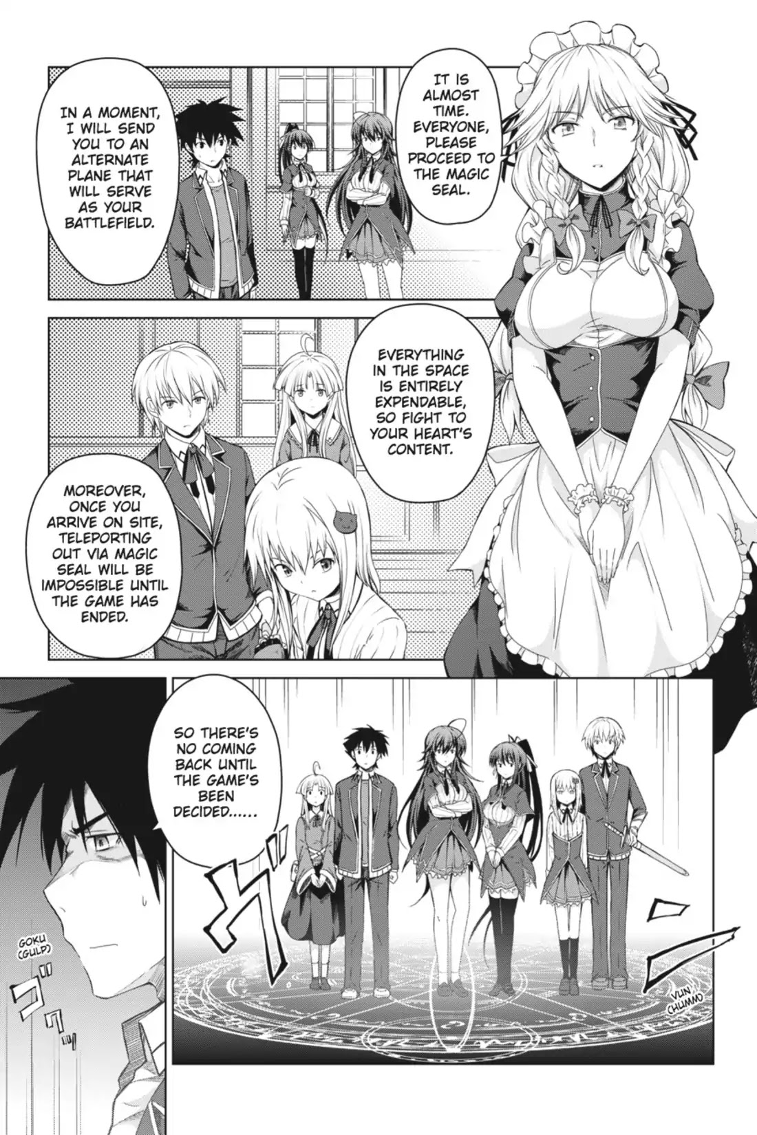 High-School DxD Chapter 17 page 14 - Chapter 17: The Real Battle Begins!