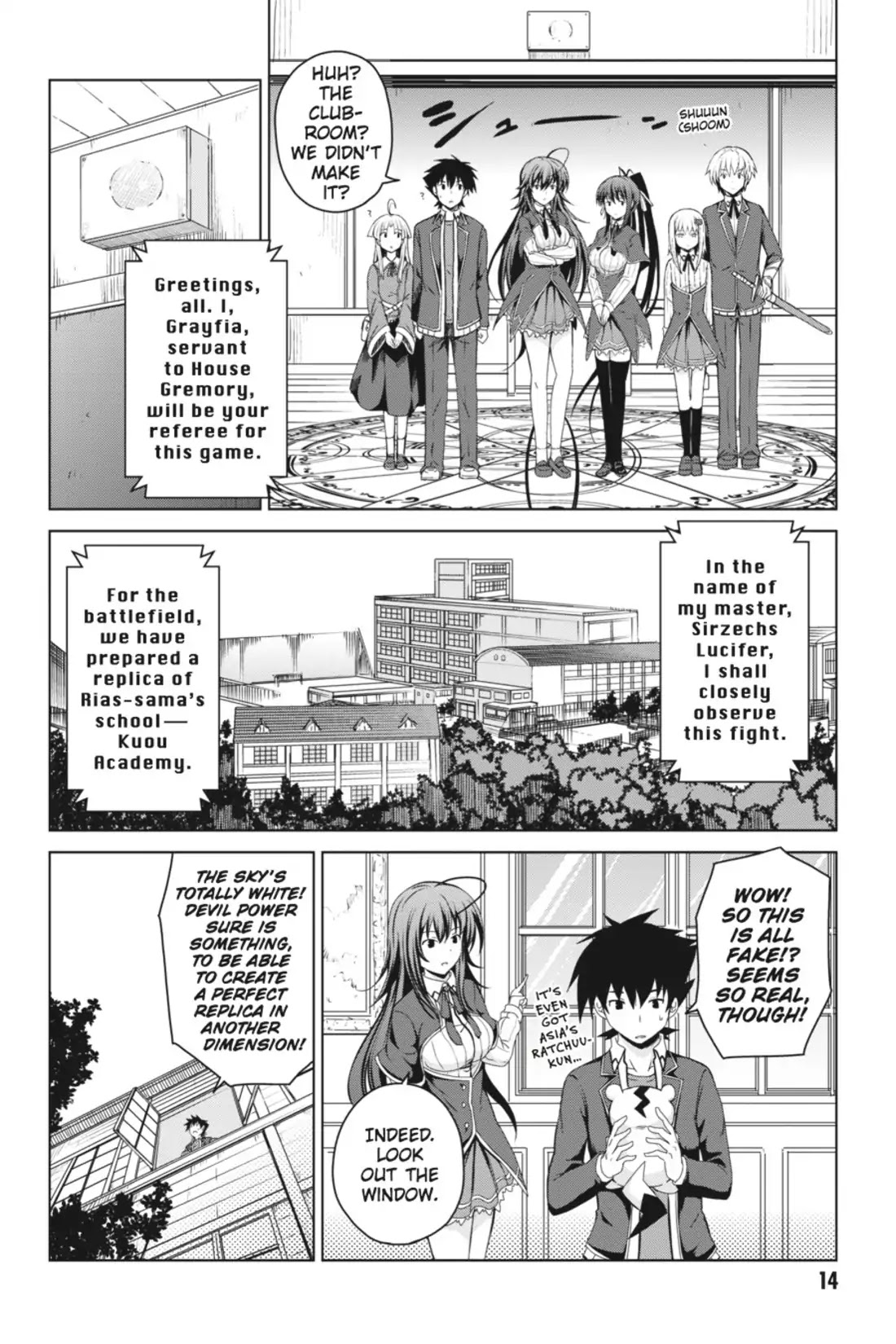 High-School DxD Chapter 17 page 15 - Chapter 17: The Real Battle Begins!