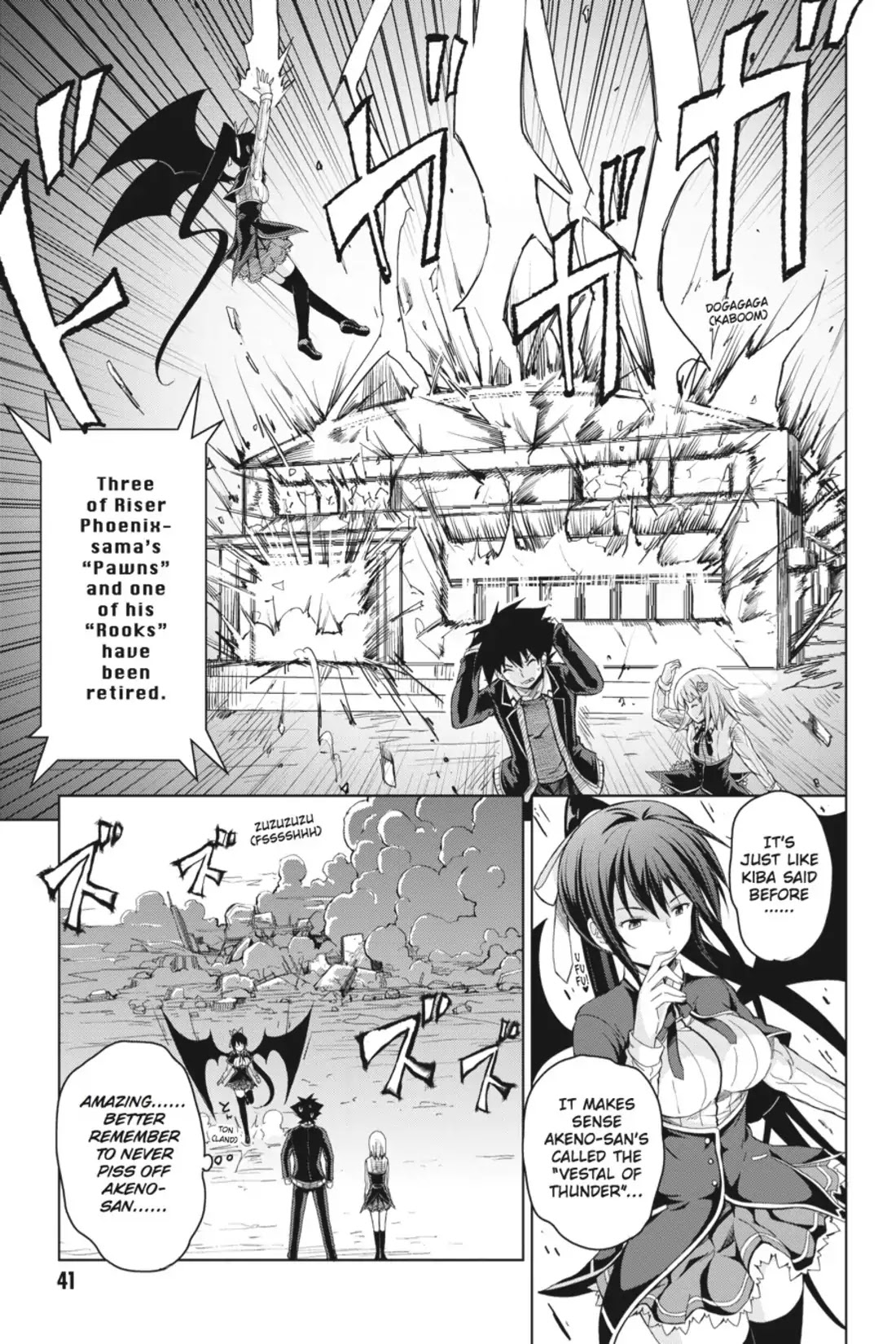 High-School DxD Chapter 18 page 13 - Chapter 18: My Killer Moves Will Entrance You!