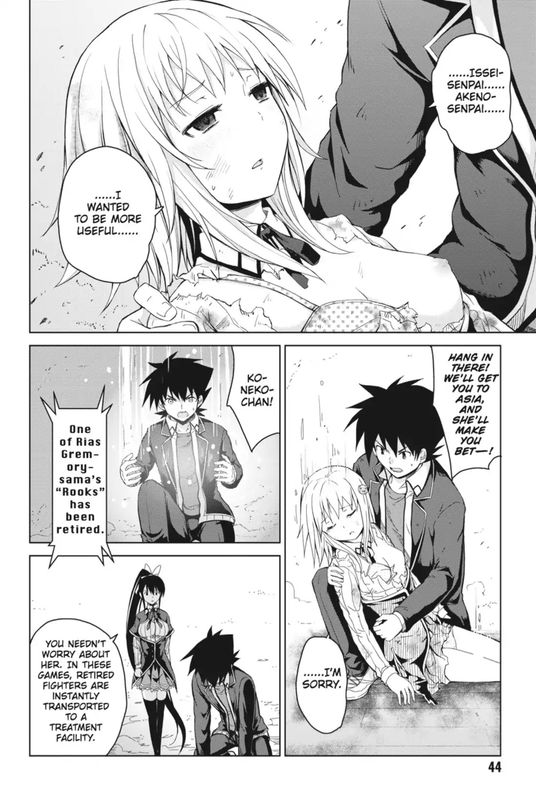 High-School DxD Chapter 18 page 16 - Chapter 18: My Killer Moves Will Entrance You!