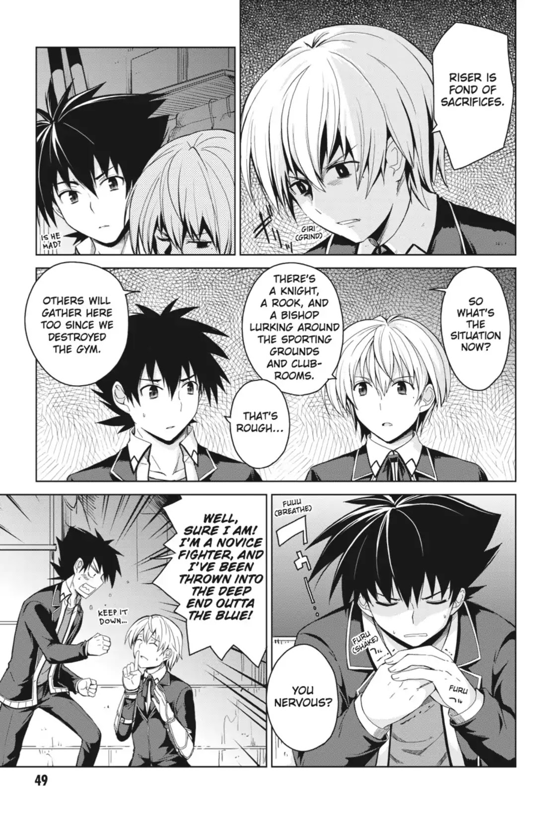 High-School DxD Chapter 18 page 21 - Chapter 18: My Killer Moves Will Entrance You!