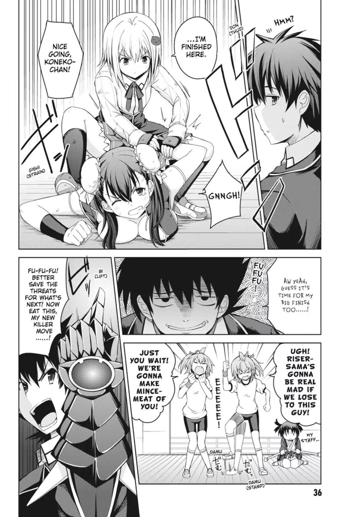 High-School DxD Chapter 18 page 8 - Chapter 18: My Killer Moves Will Entrance You!